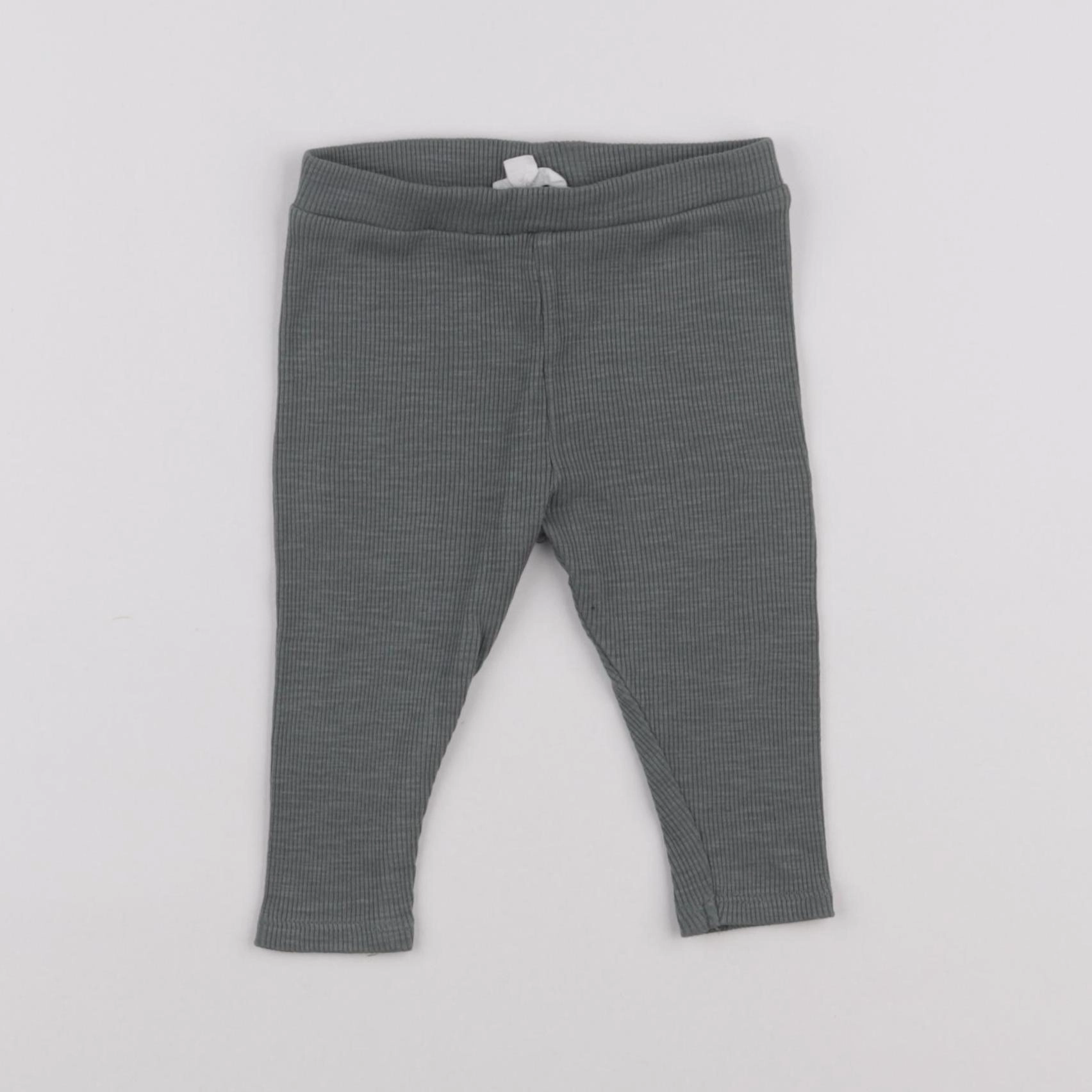 Vertbaudet - legging vert - 6 mois