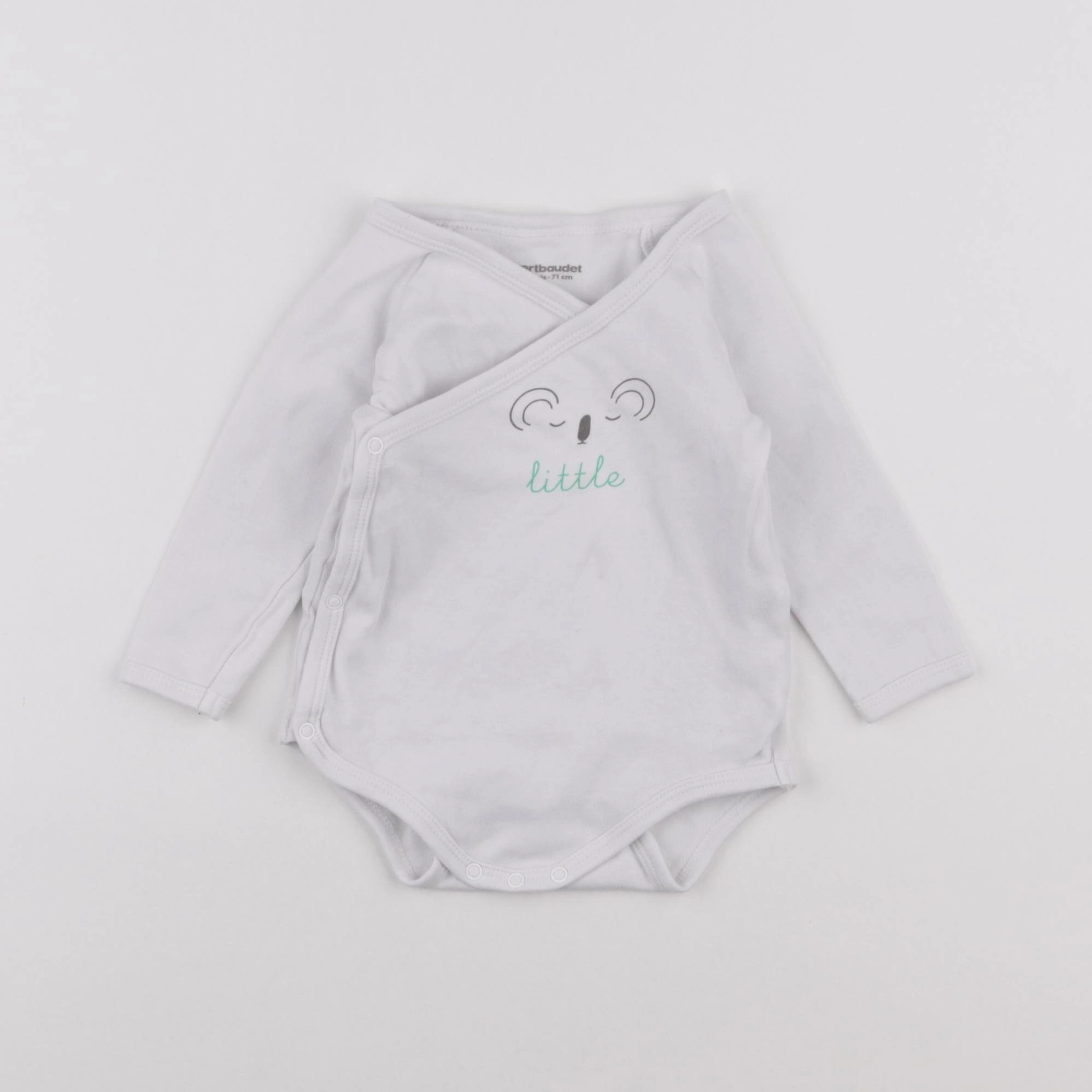 Vertbaudet - body blanc - 9 mois