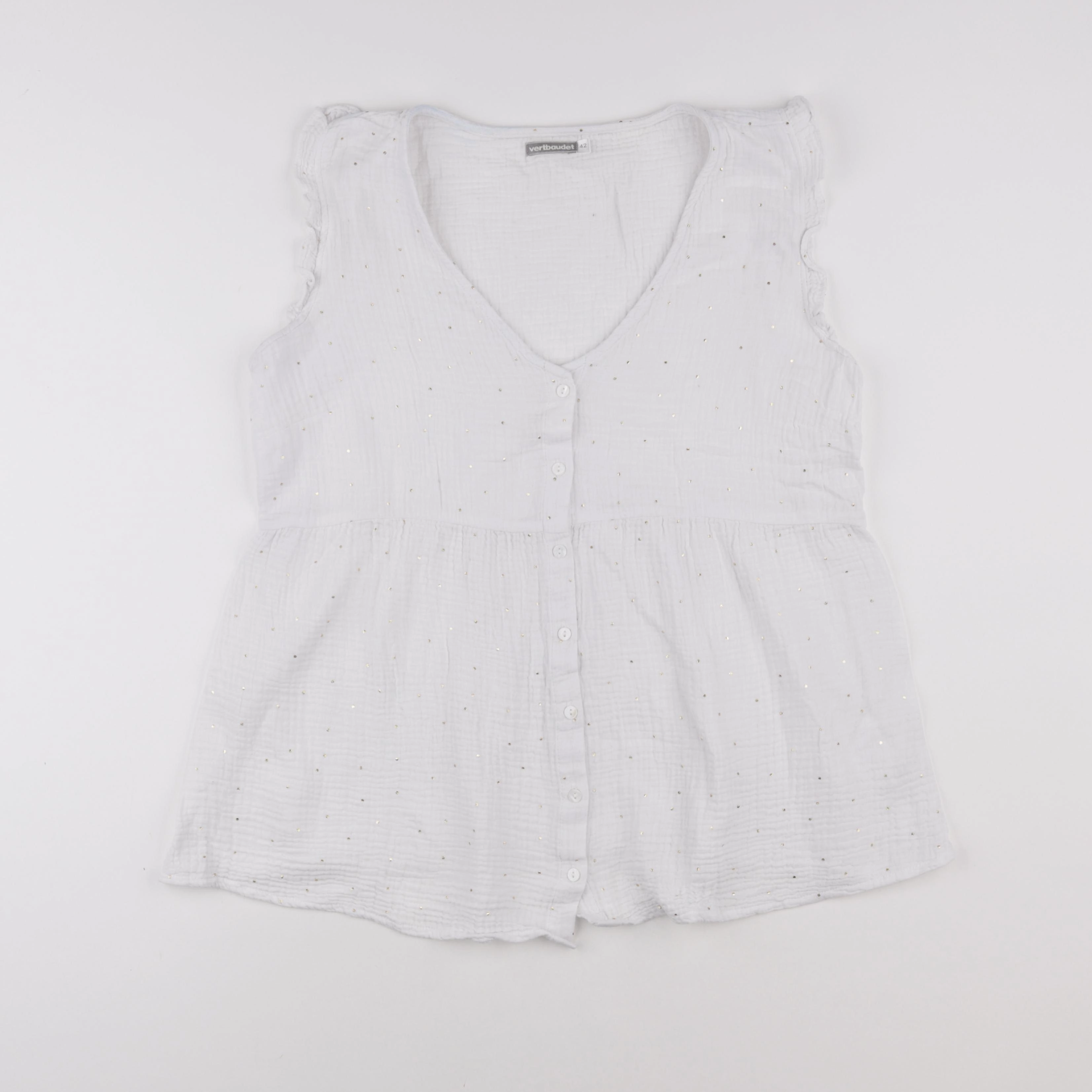 Vertbaudet - blouse grossesse blanc - 42