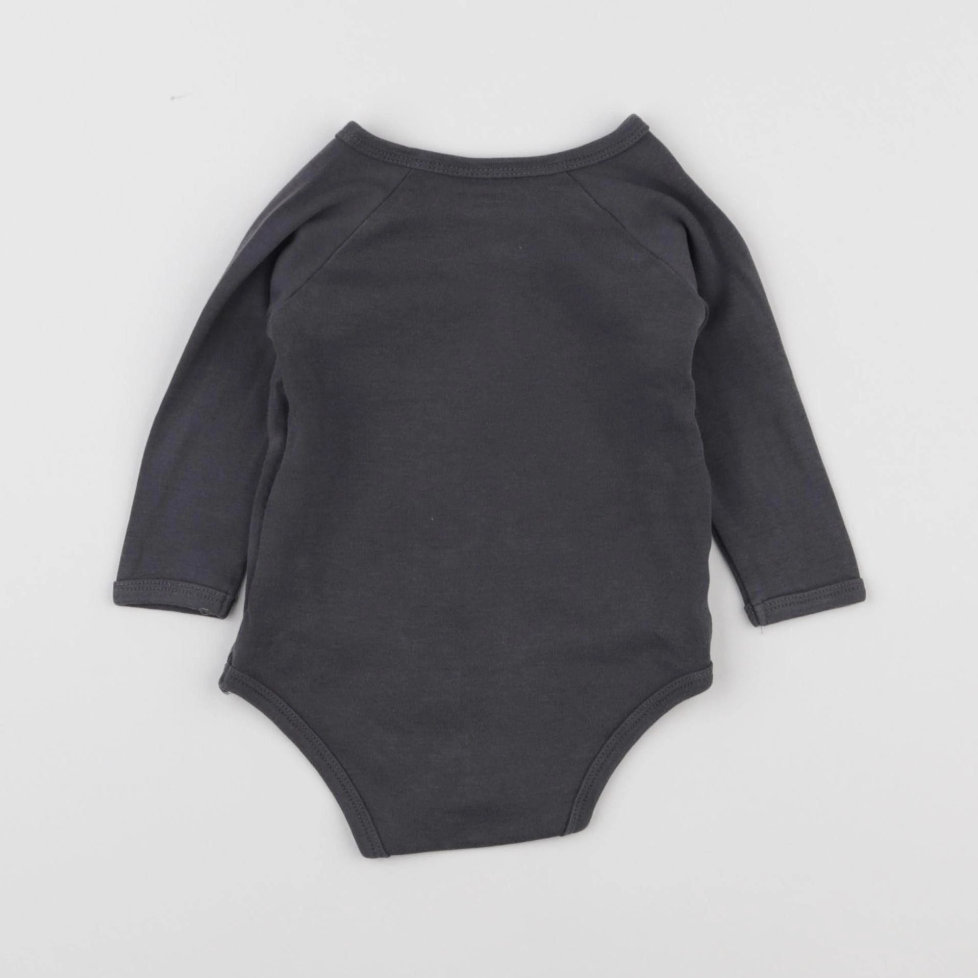 Vertbaudet - body gris - 9 mois