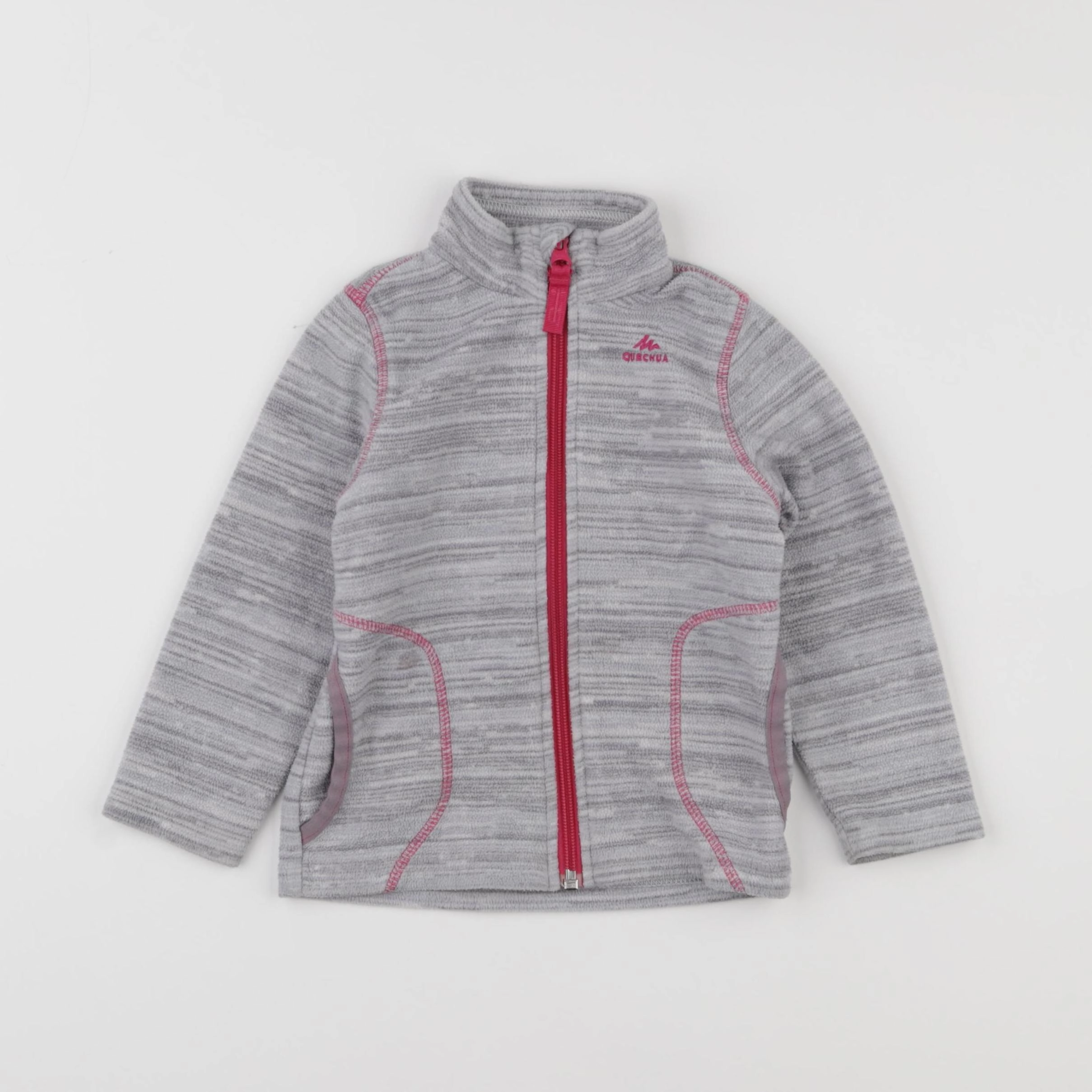 Decathlon ski - polaire gris - 2/3 ans