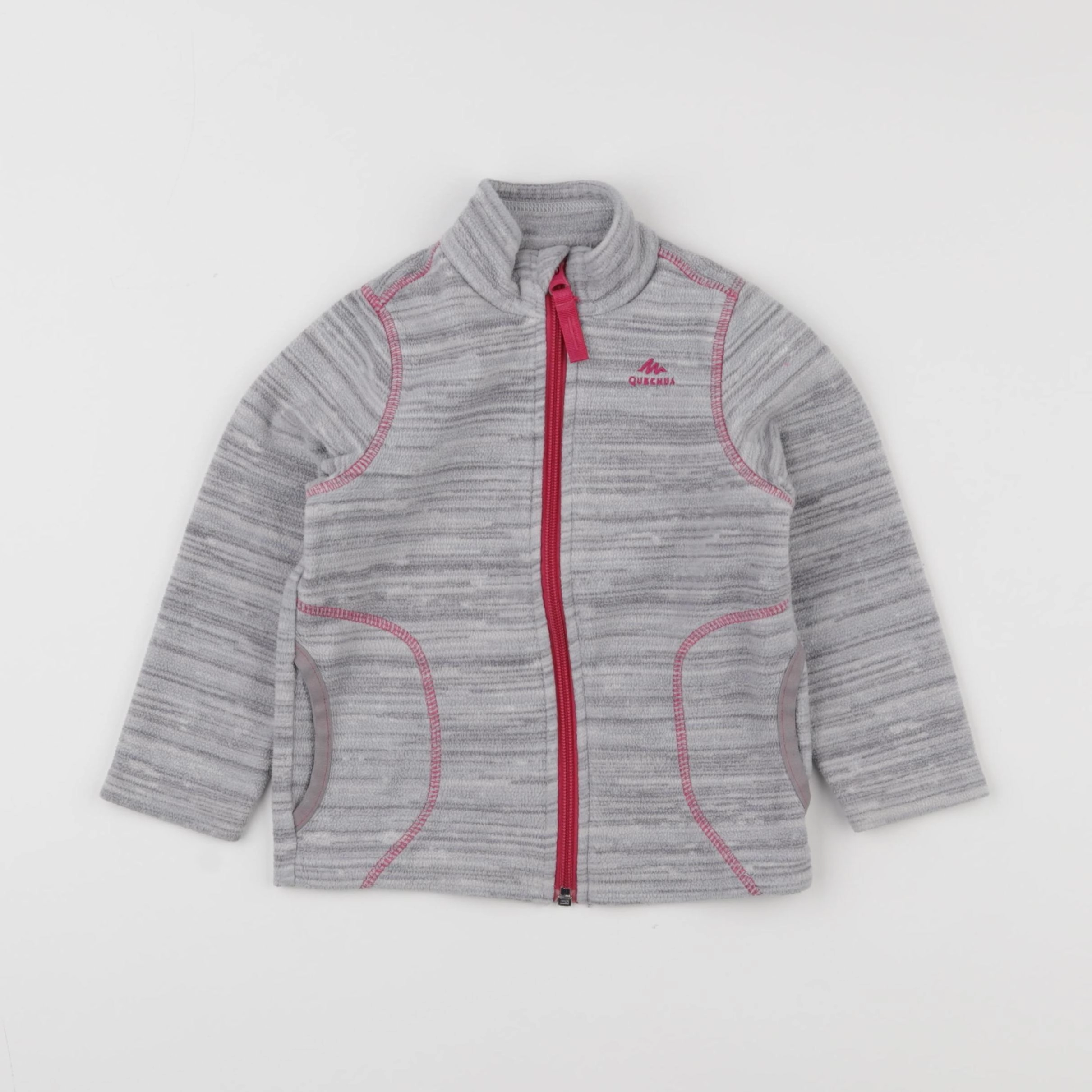 Decathlon ski - polaire gris - 2/3 ans