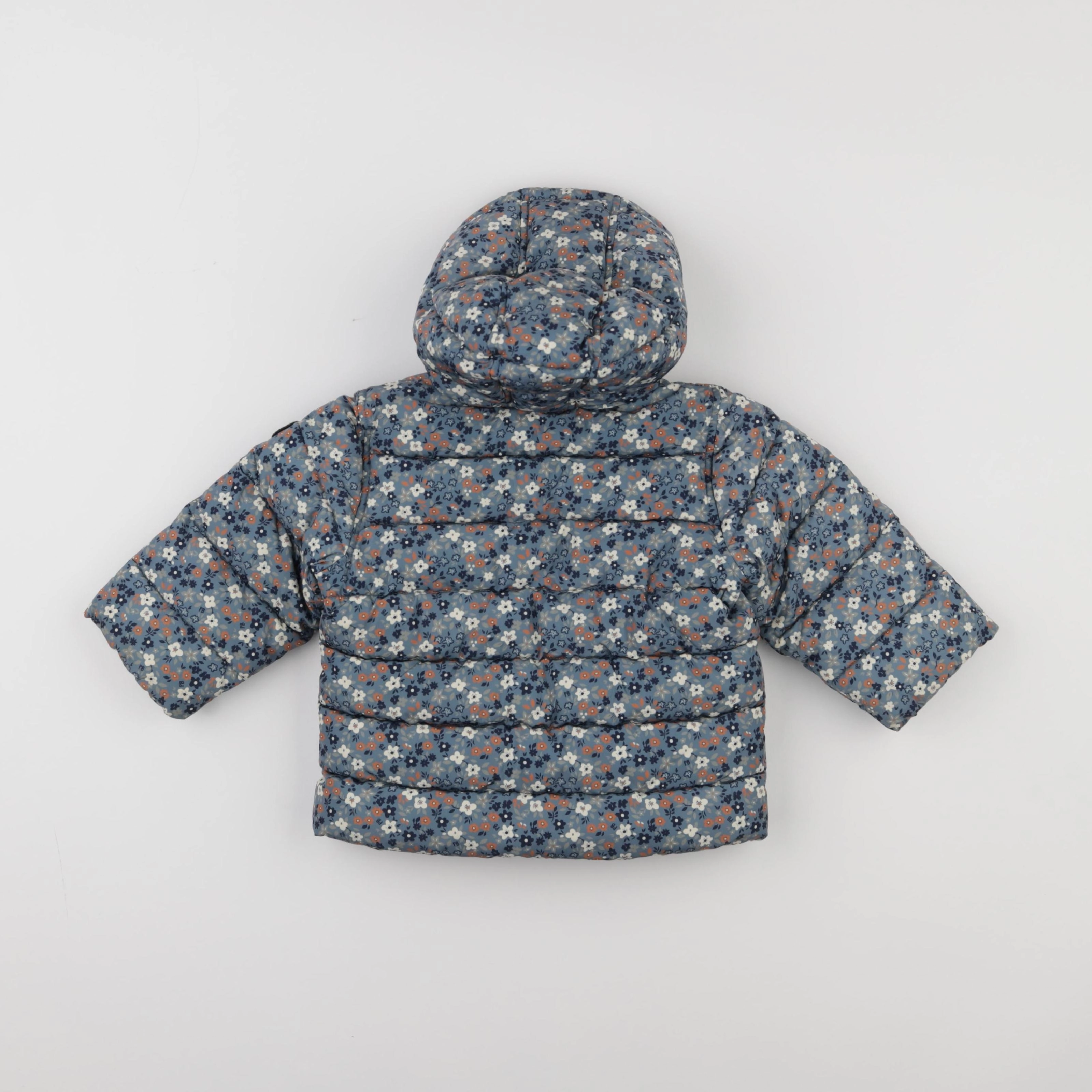 Petit Bateau - doudoune multicolore - 12 mois