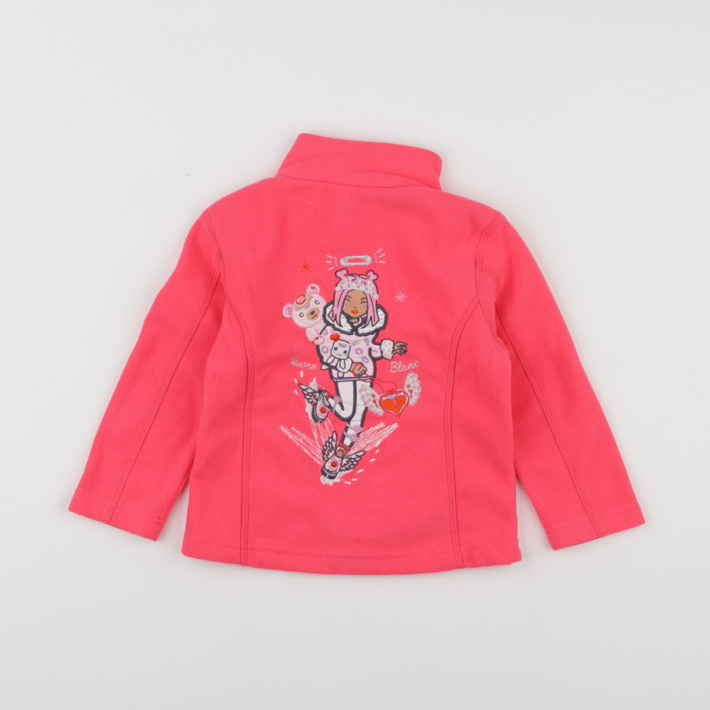 Poivre Blanc Ski - polaire rose - 18 mois