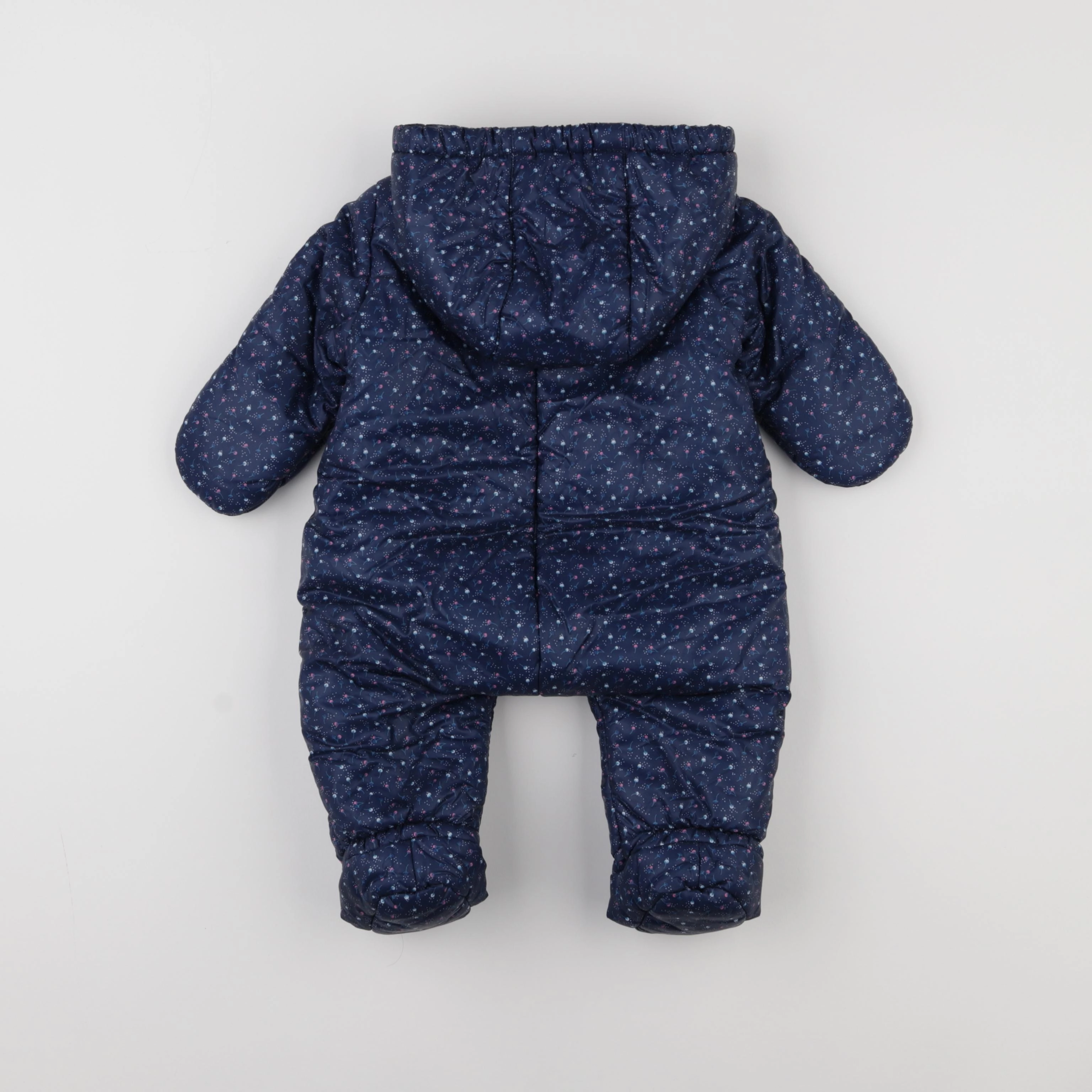 Petit Bateau - combi-pilote bleu - 6 mois