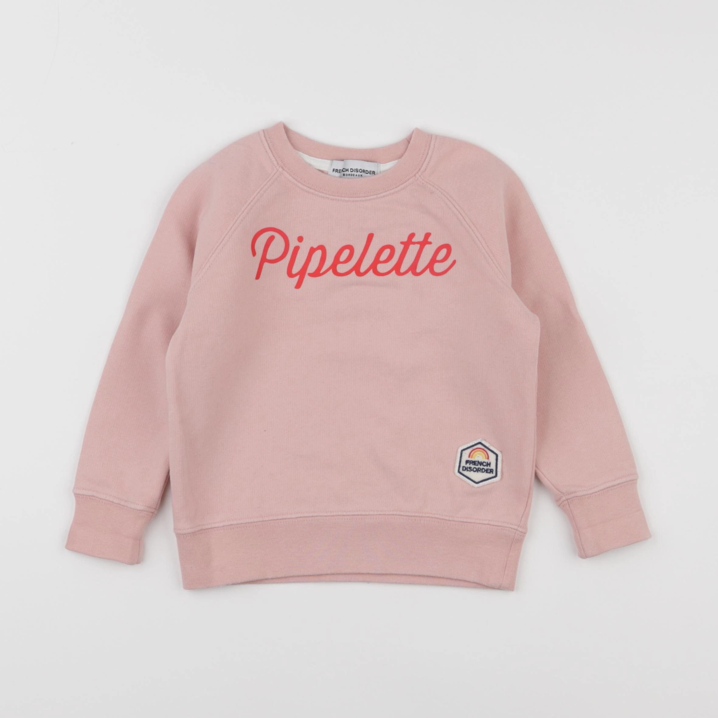 French Disorder - sweat rose - 2/3 ans