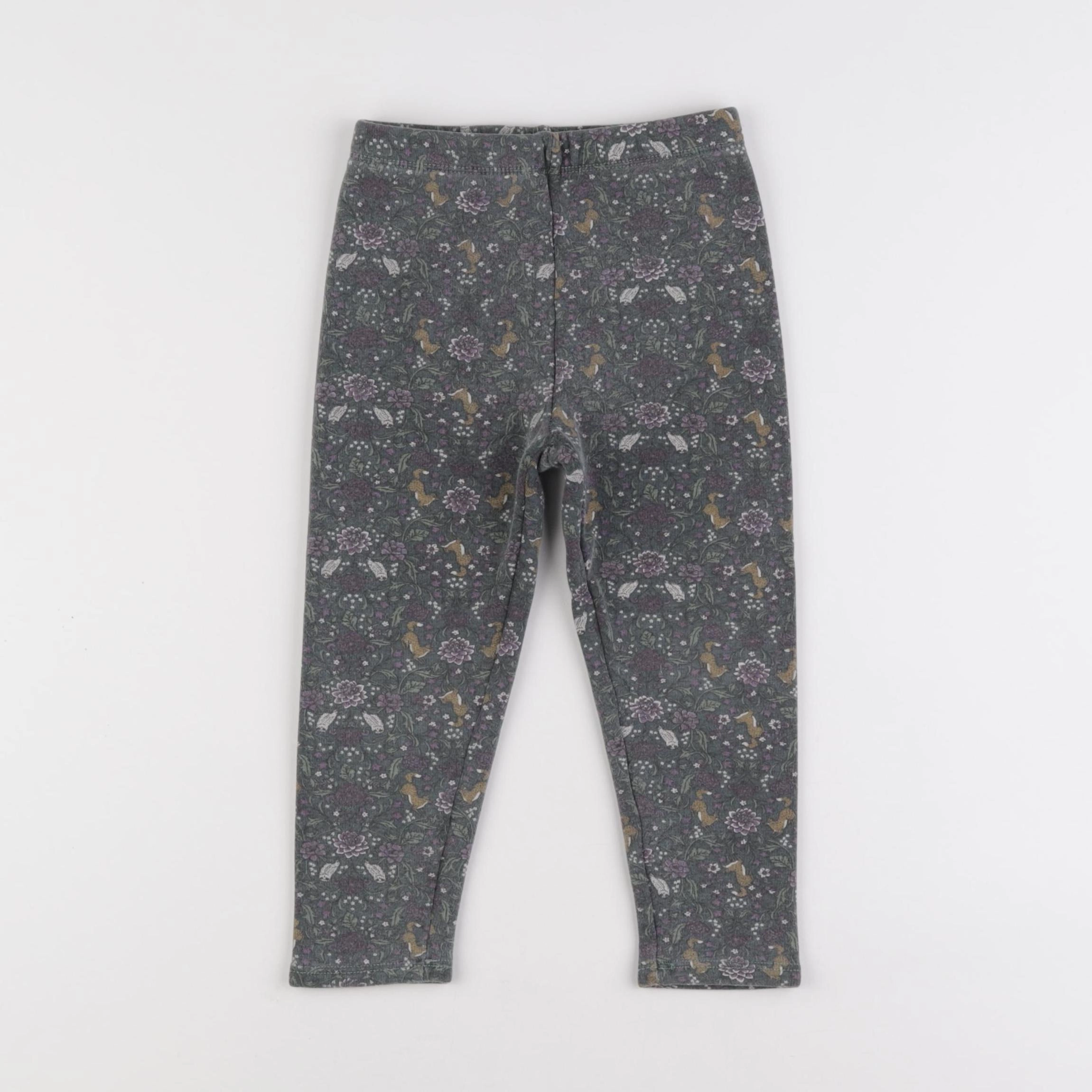 Vertbaudet - legging doublé bleu - 4 ans