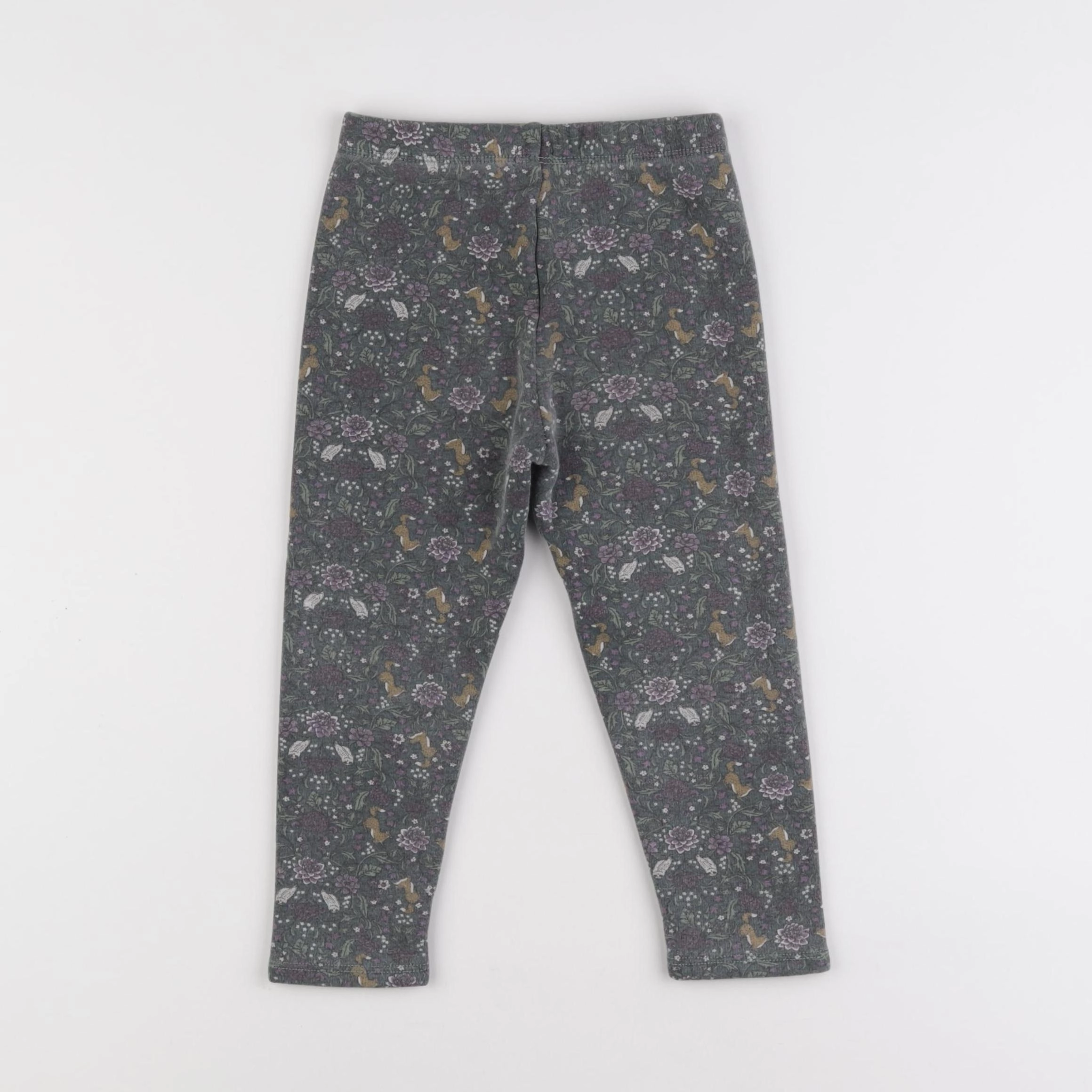 Vertbaudet - legging doublé bleu - 4 ans