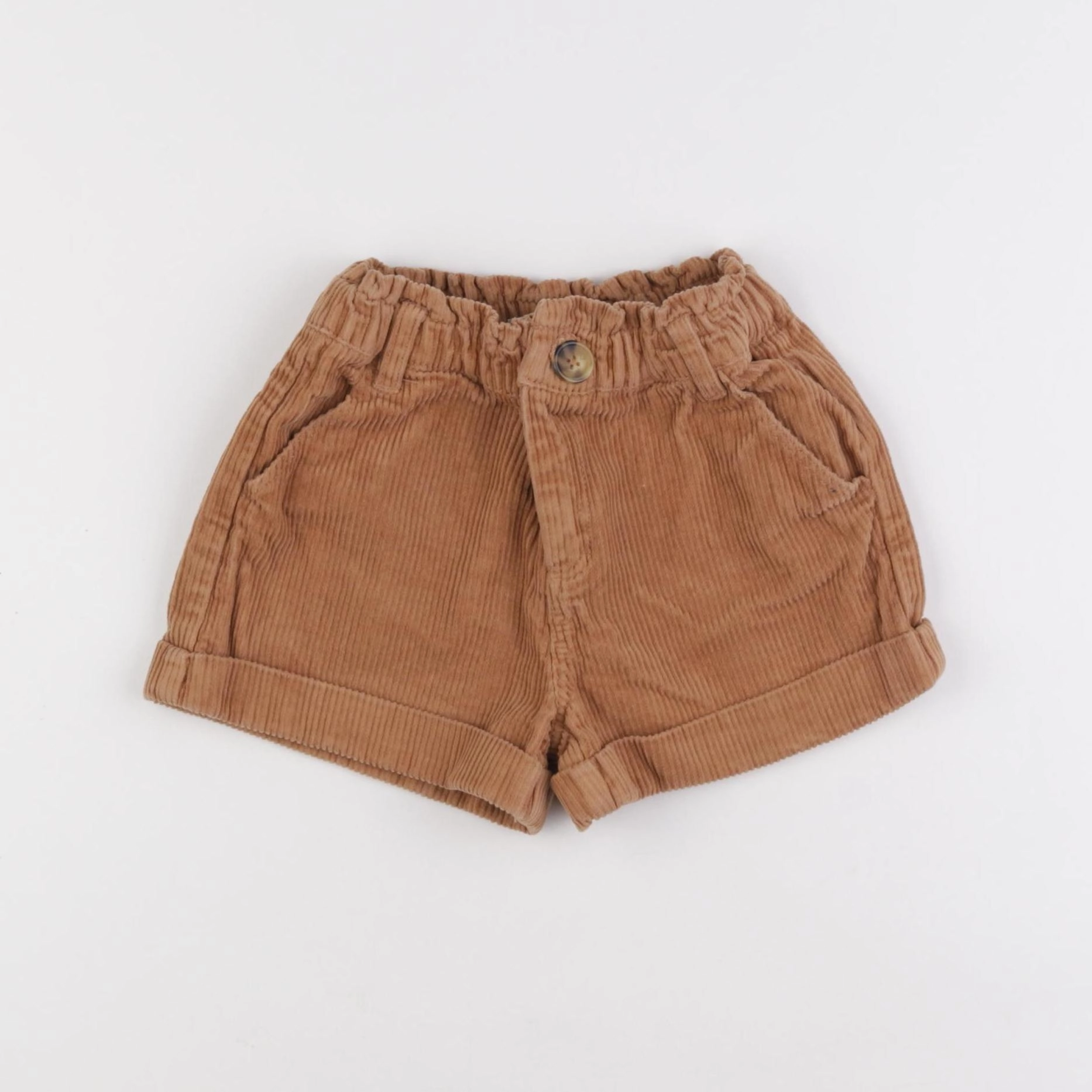 Vertbaudet - short marron - 4 ans