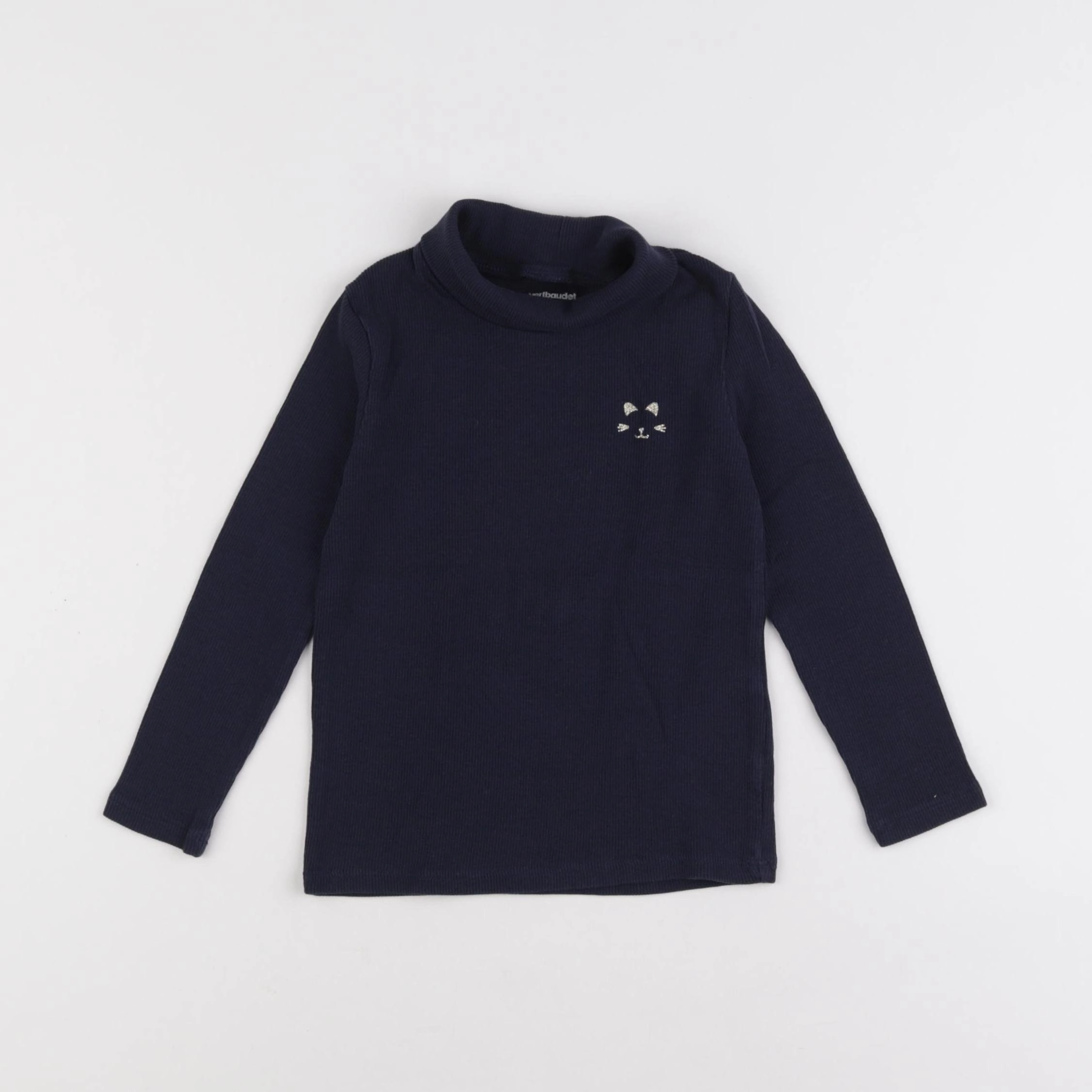 Vertbaudet - sous-pull bleu - 4 ans