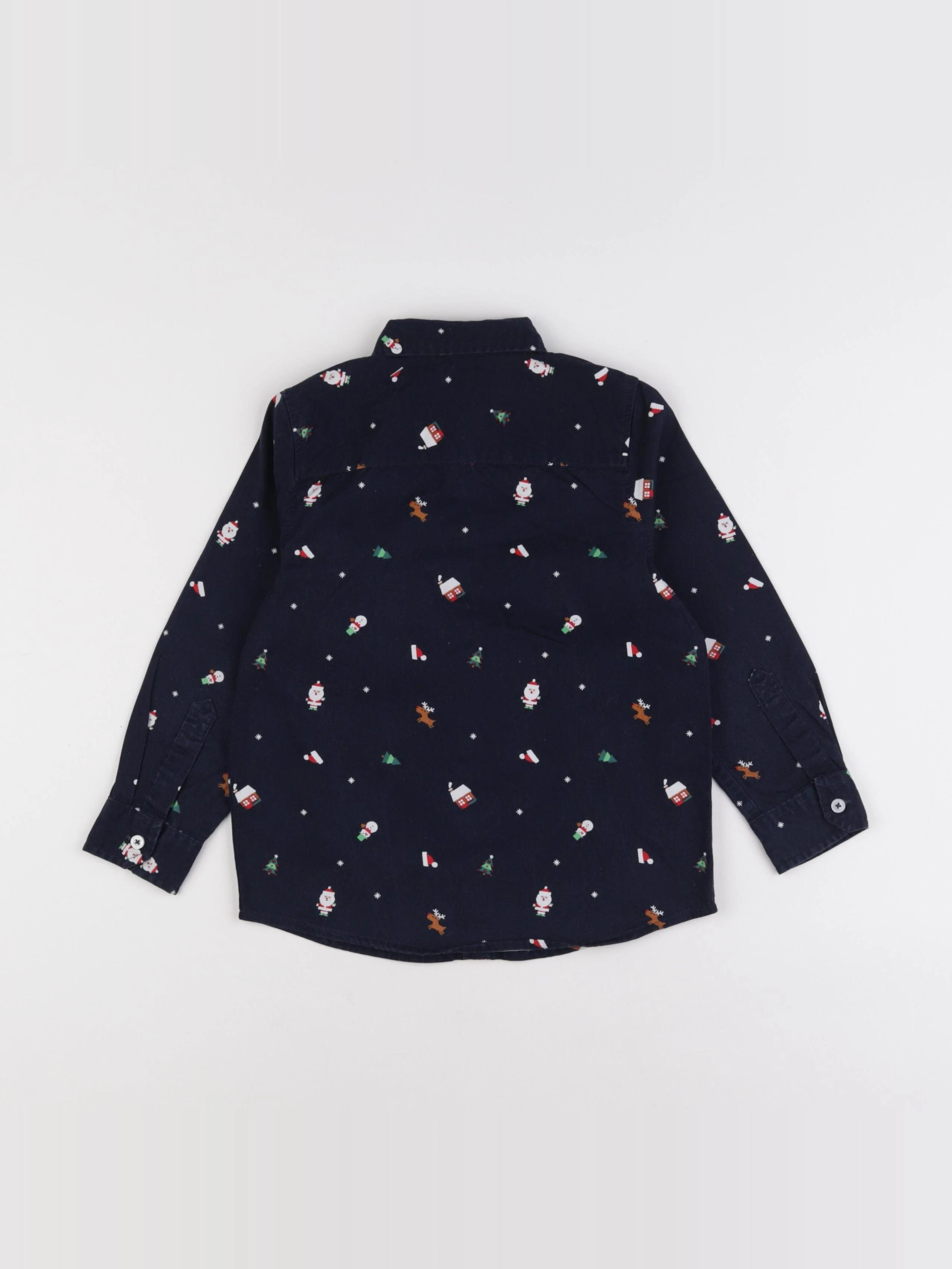 Vertbaudet - chemise bleu - 5 ans