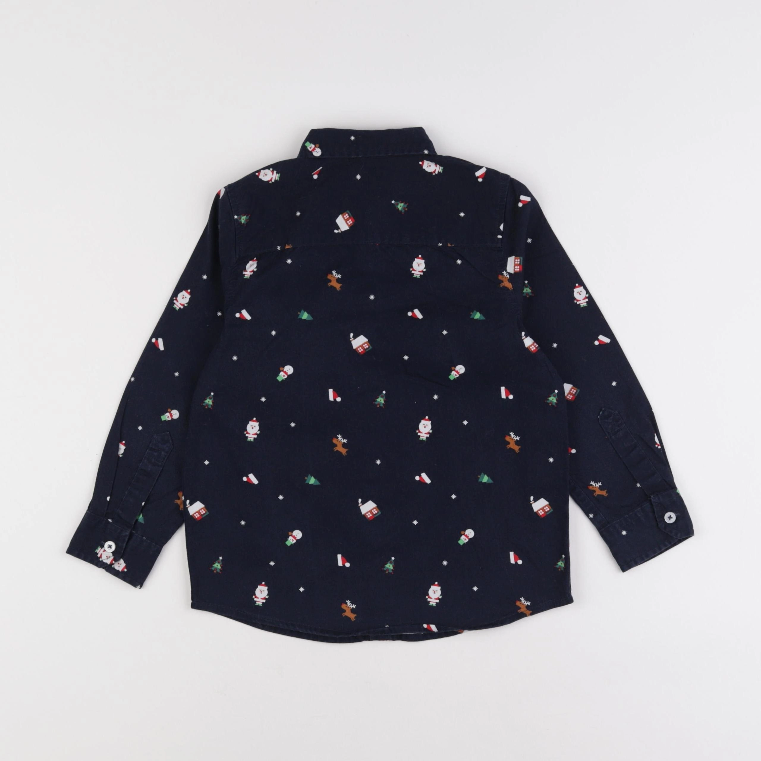 Vertbaudet - chemise bleu - 5 ans
