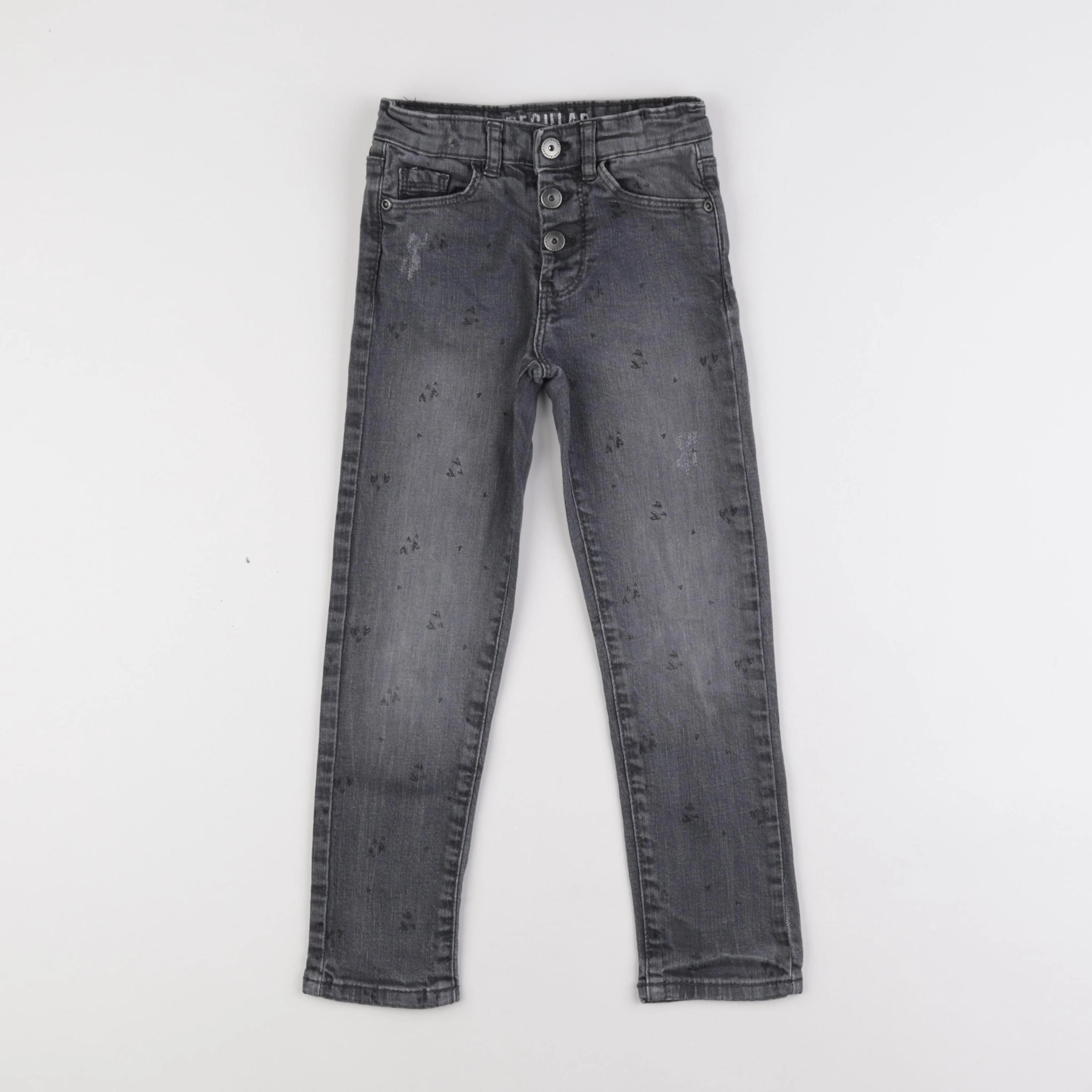 Vertbaudet - jean gris - 5 ans