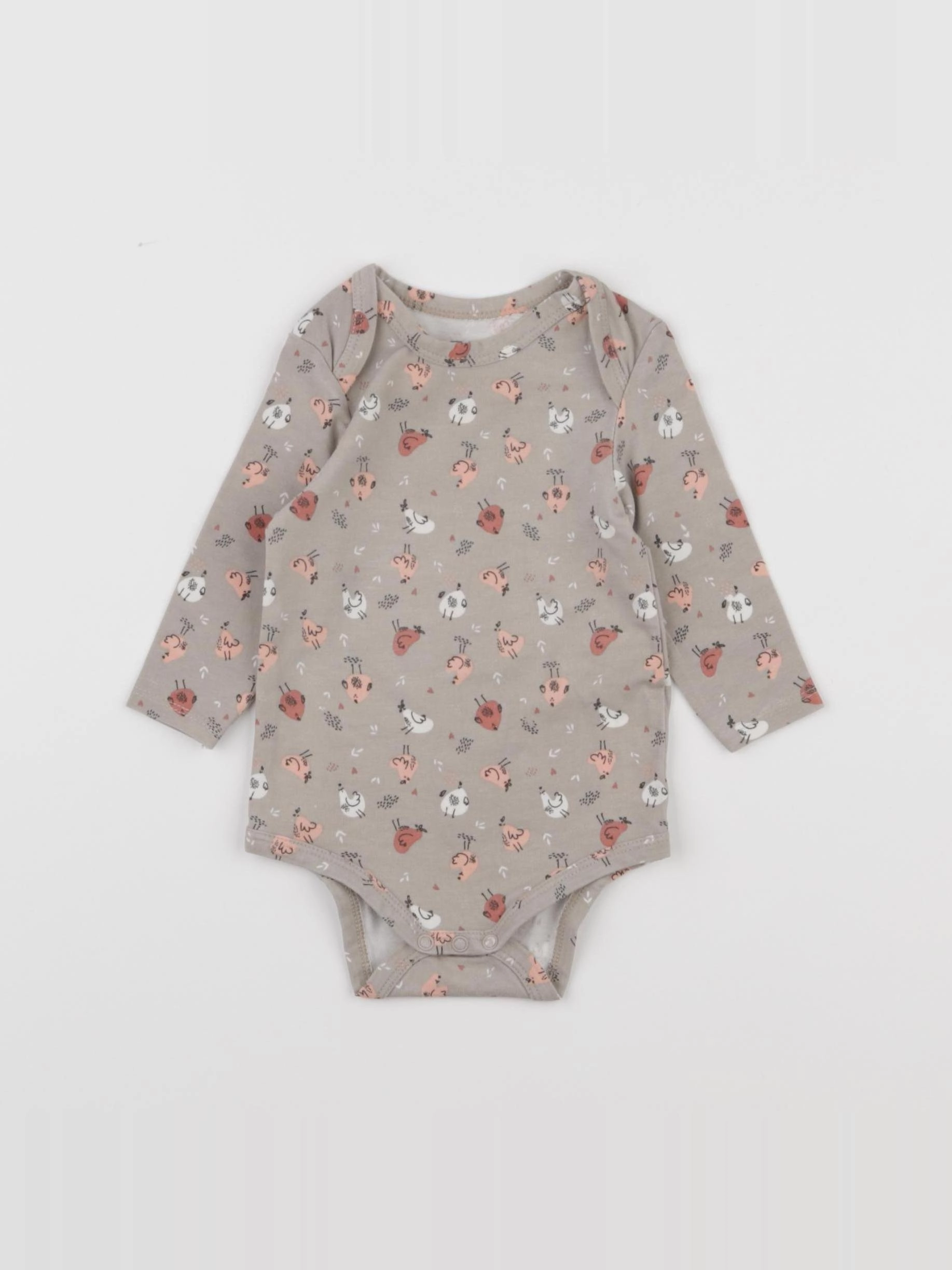 Tape à l'oeil - body beige - 3 mois