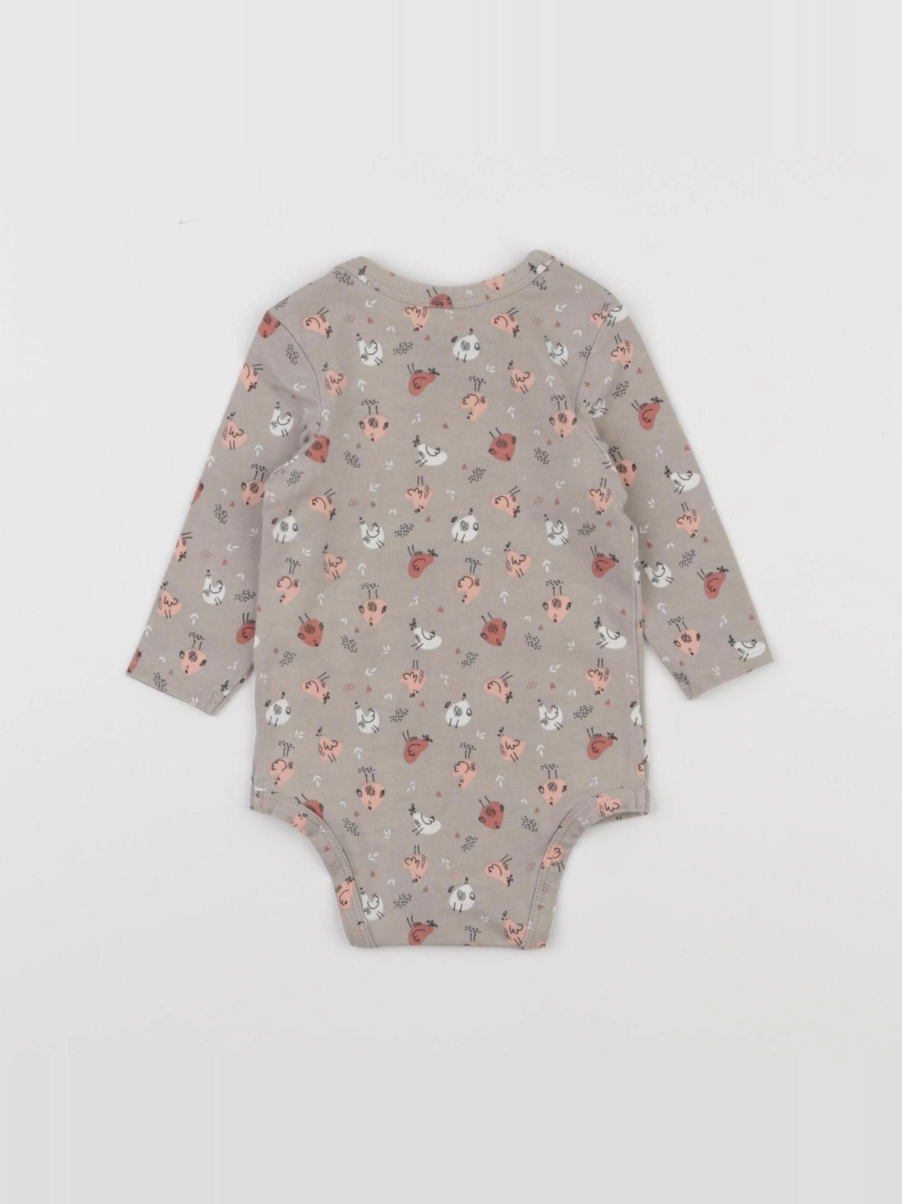 Tape à l'oeil - body beige - 3 mois