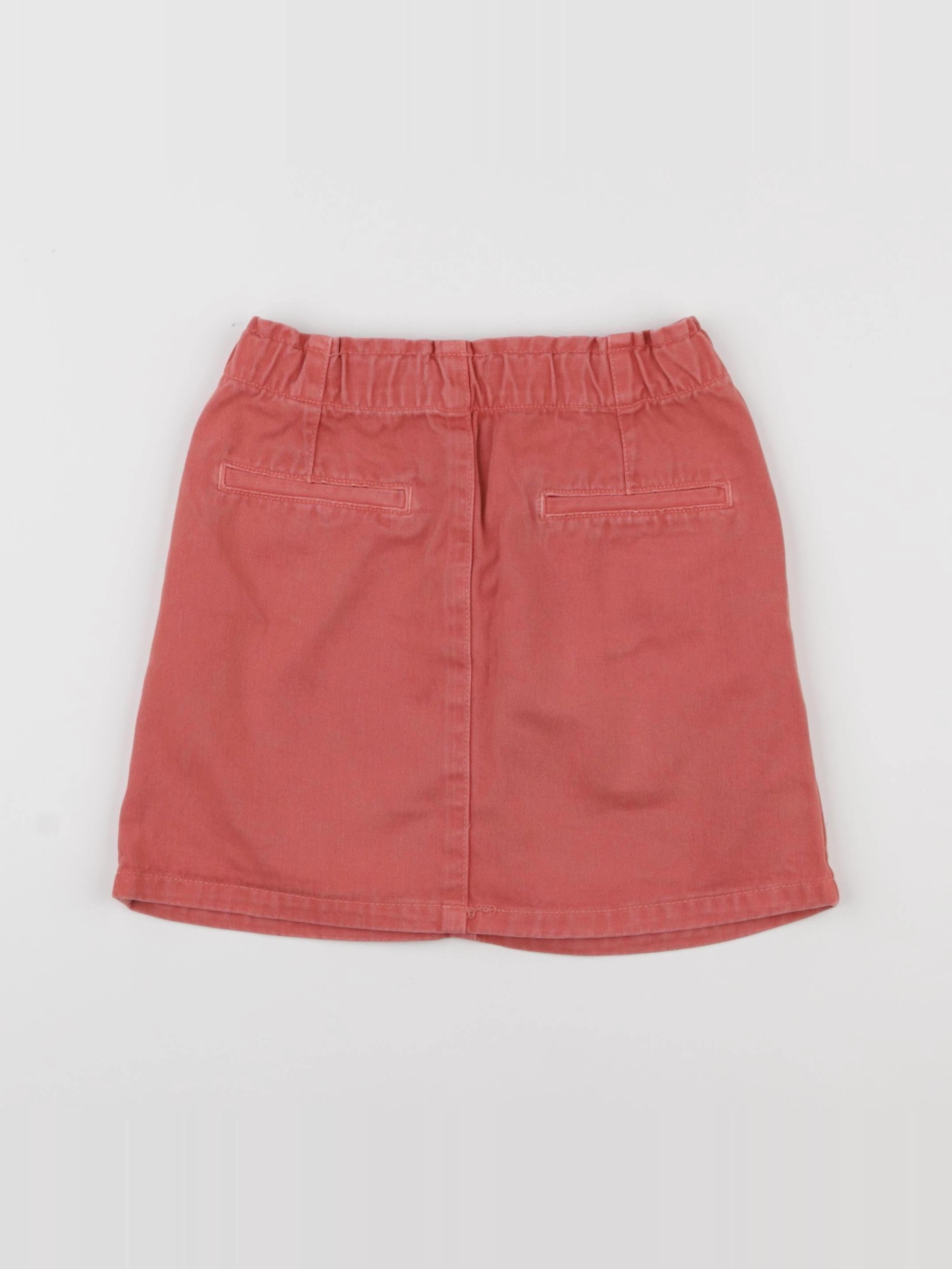 Little Cigogne - jupe rose - 8 ans