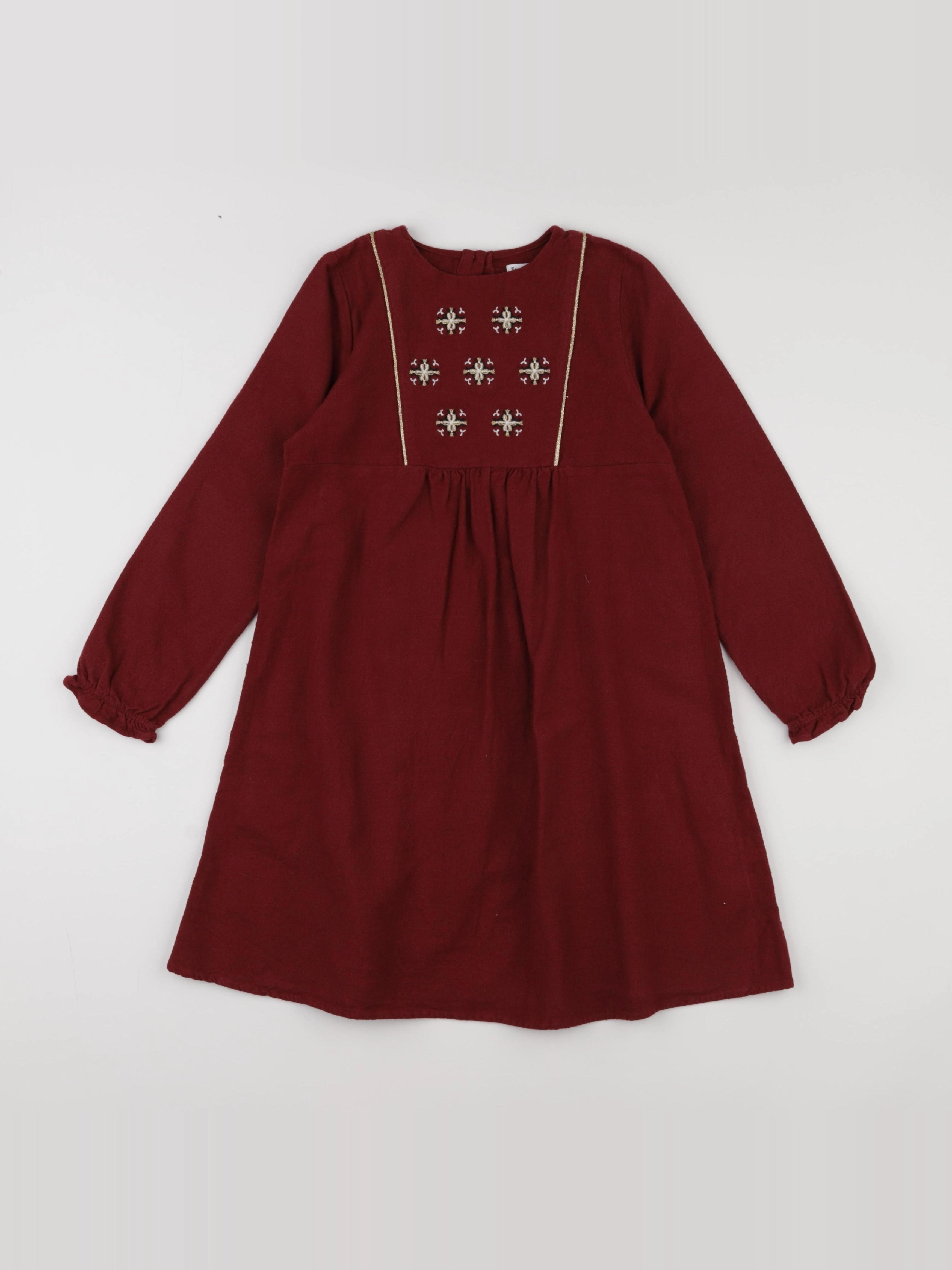 Eden & Victor - robe rouge - 10 ans