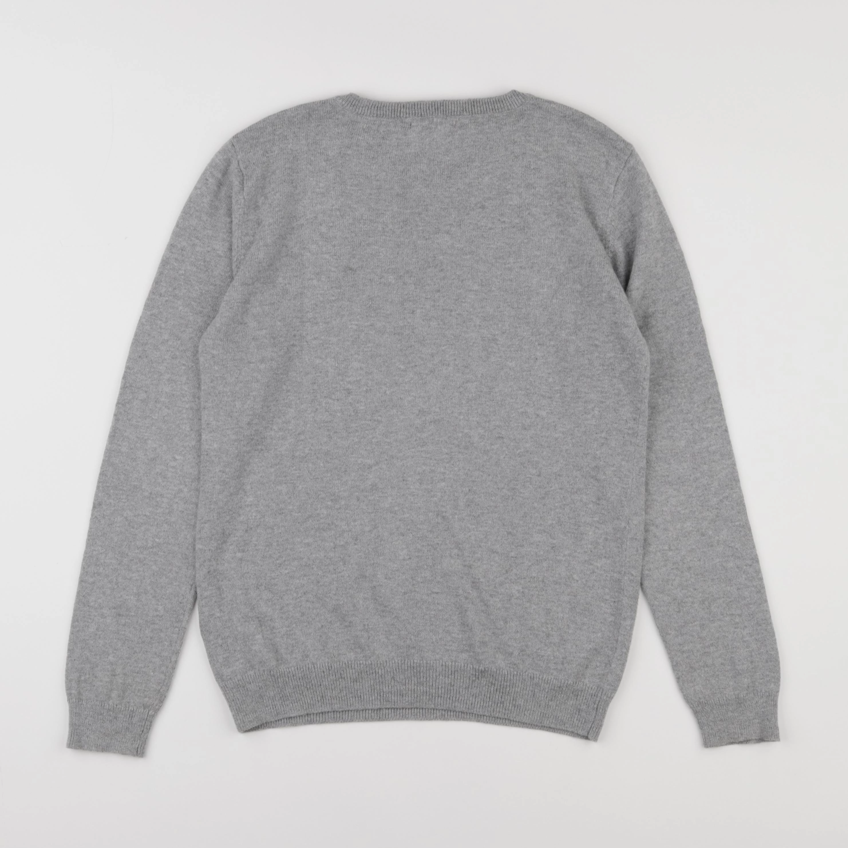 Monoprix - pull gris - 10 ans