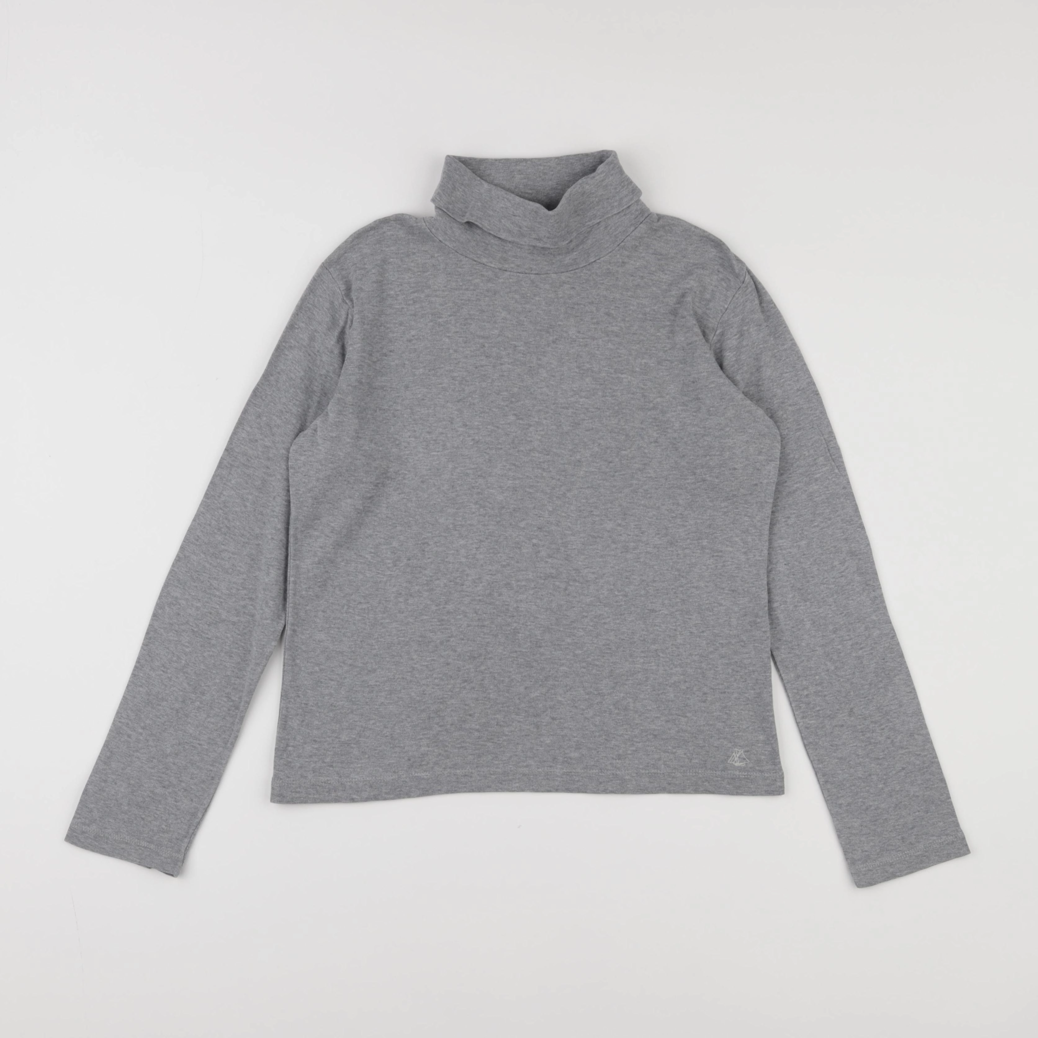 Petit Bateau - sous-pull gris - 10 ans
