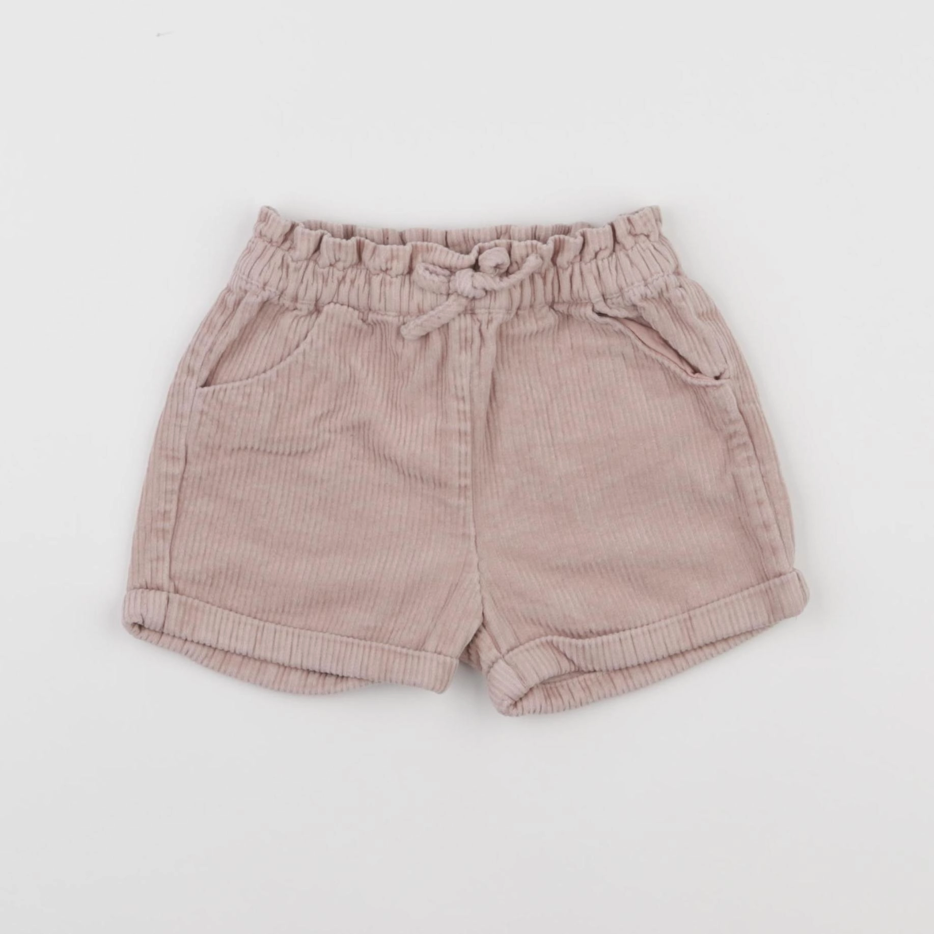 Vertbaudet - short beige - 18 mois