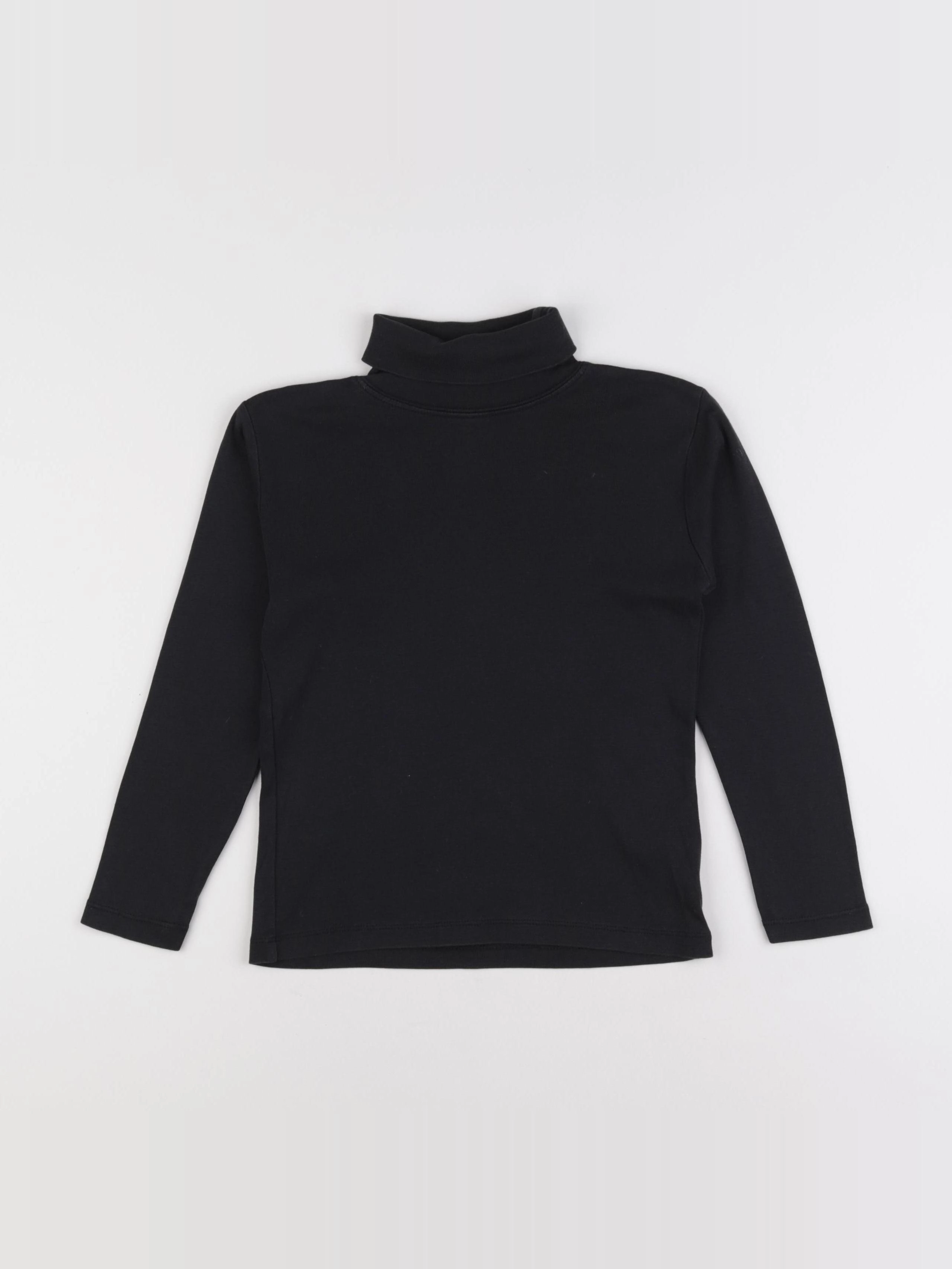 Vertbaudet - sous-pull noir - 8 ans