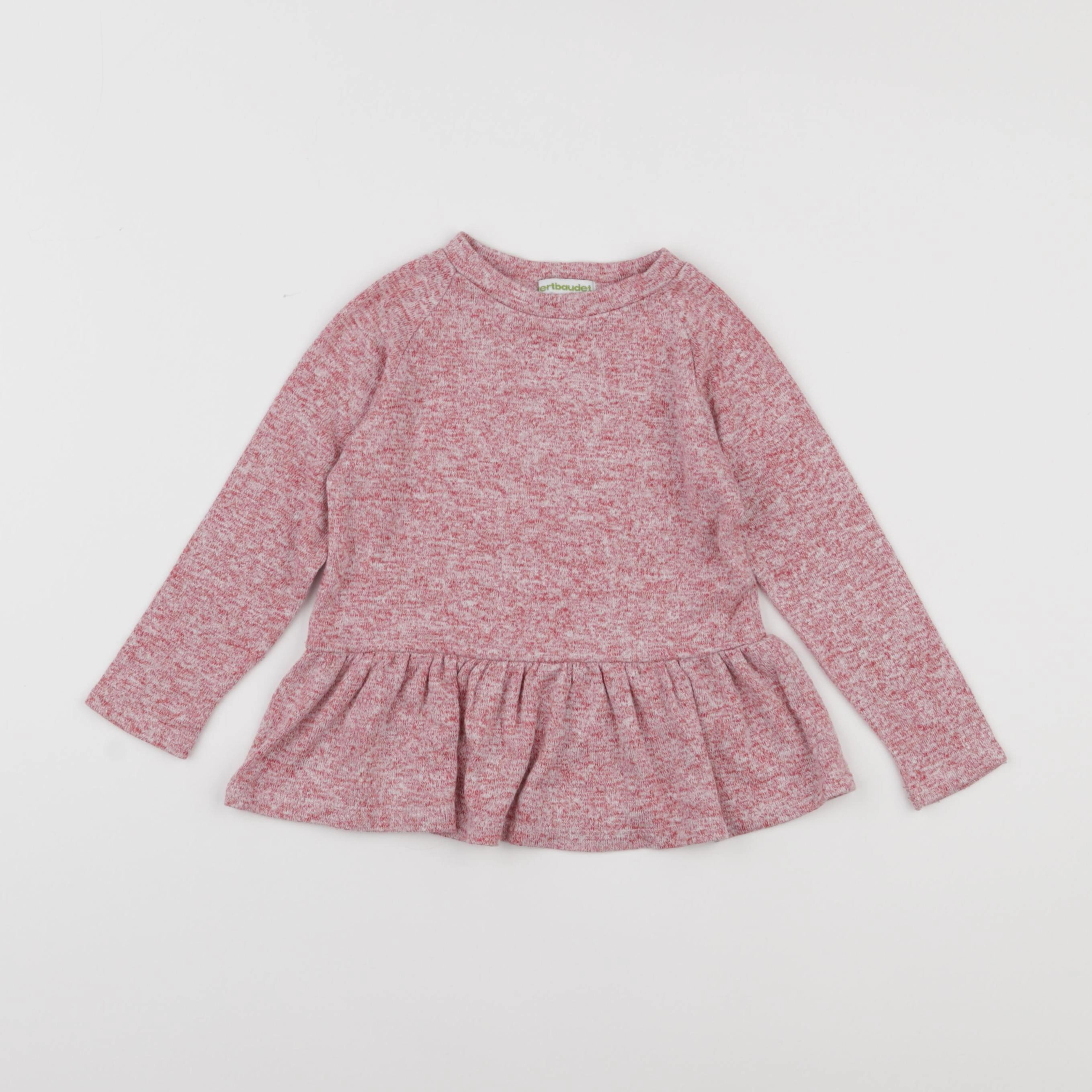 Vertbaudet - tee-shirt rose - 3 ans
