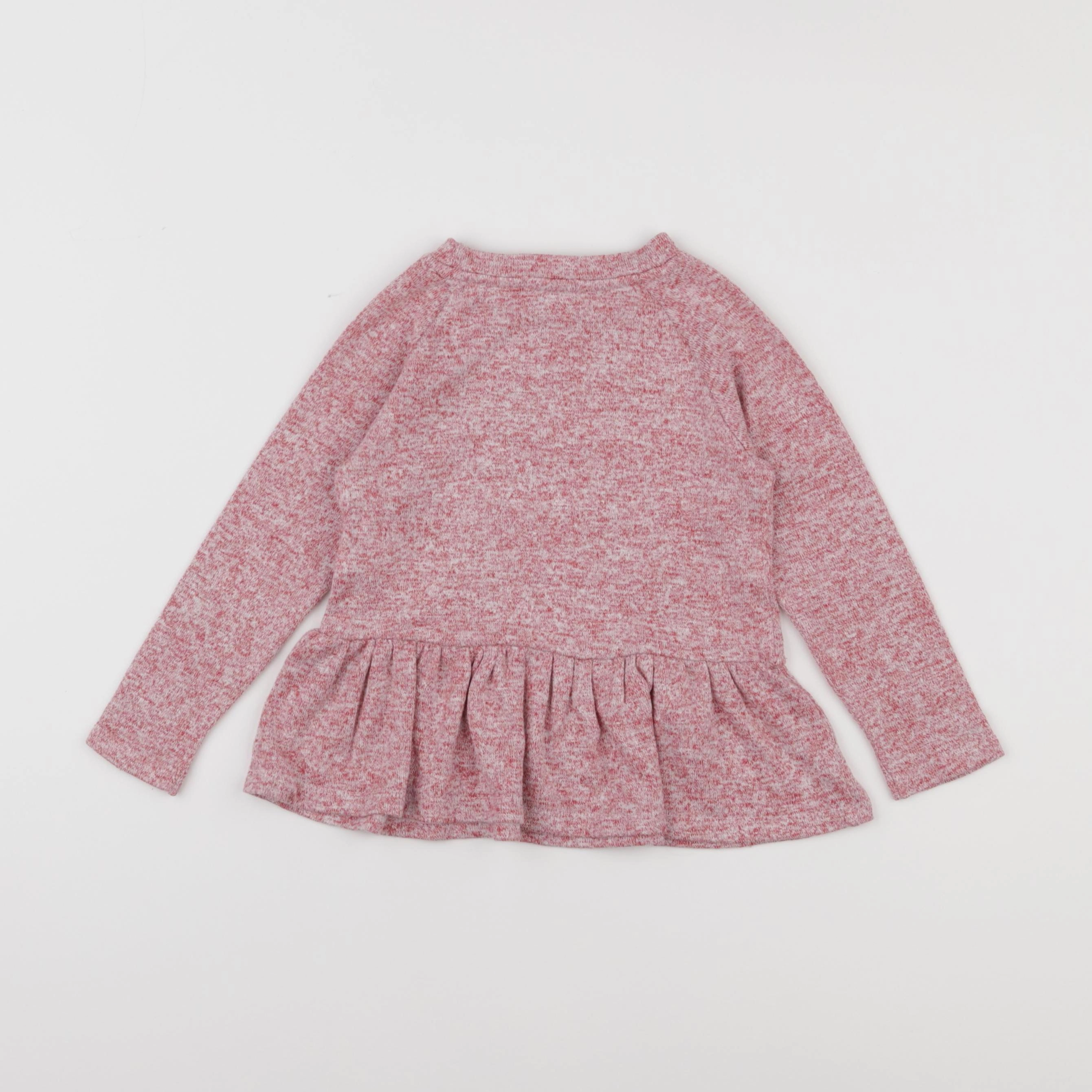 Vertbaudet - tee-shirt rose - 3 ans