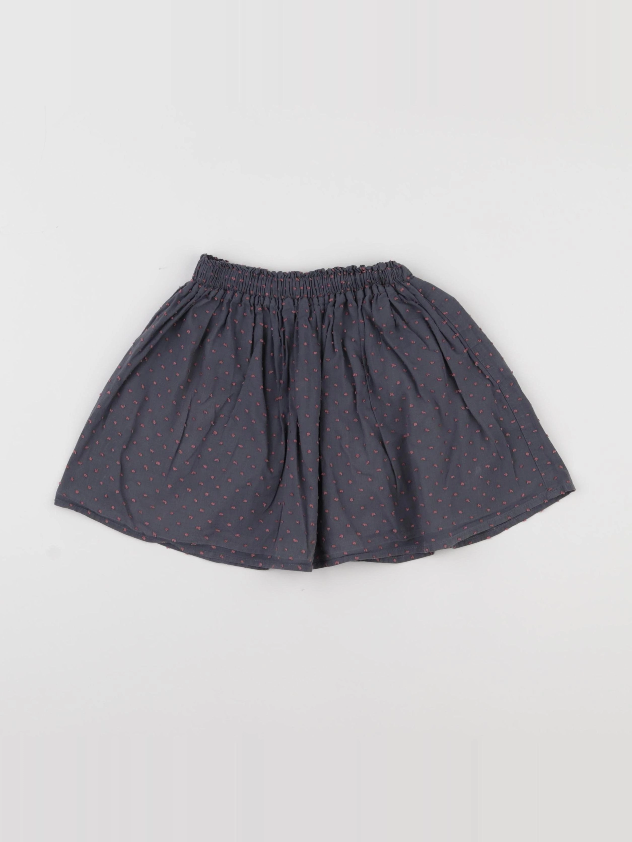 Little Cigogne - jupe gris - 5 ans