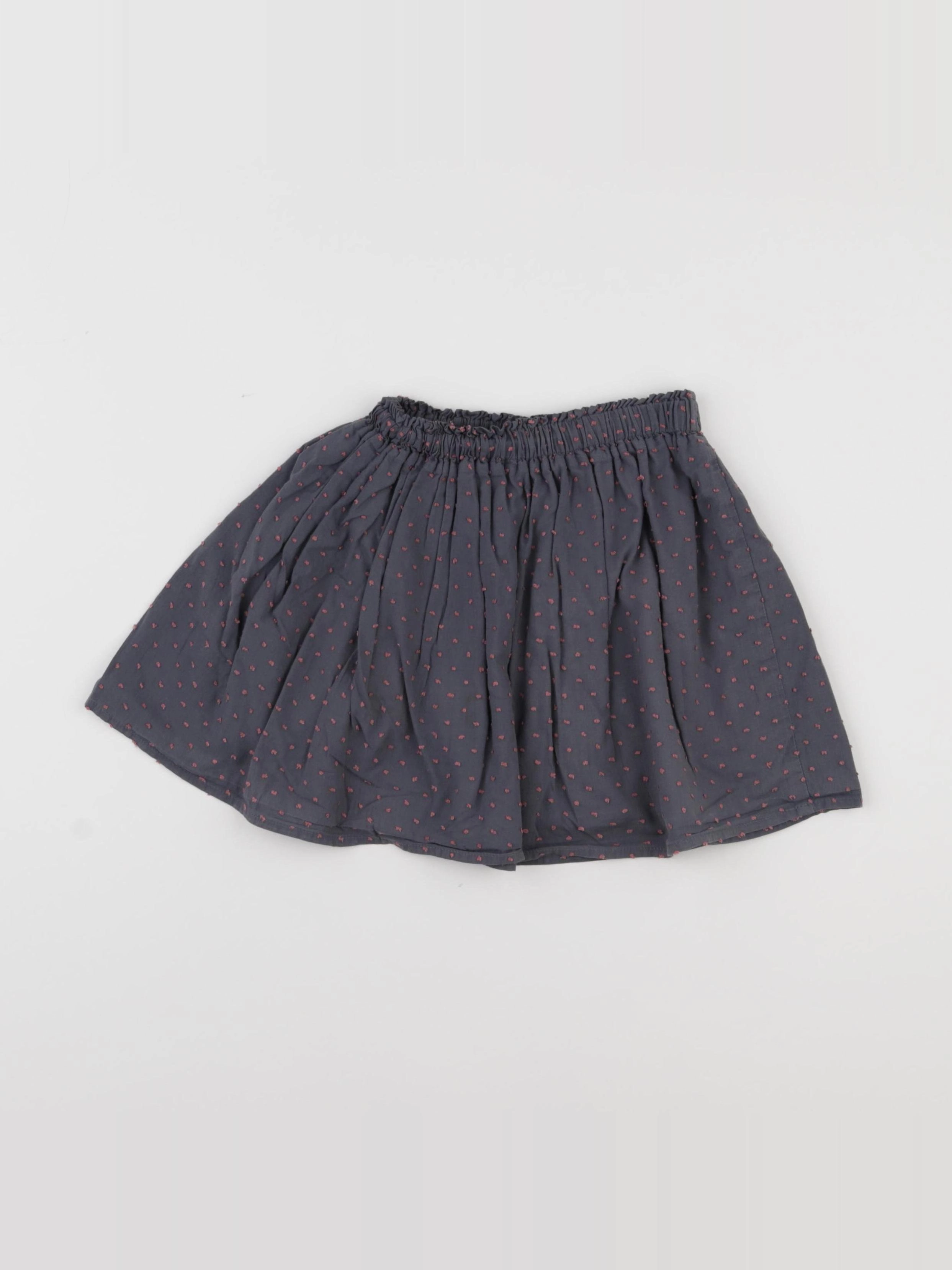 Little Cigogne - jupe gris - 5 ans