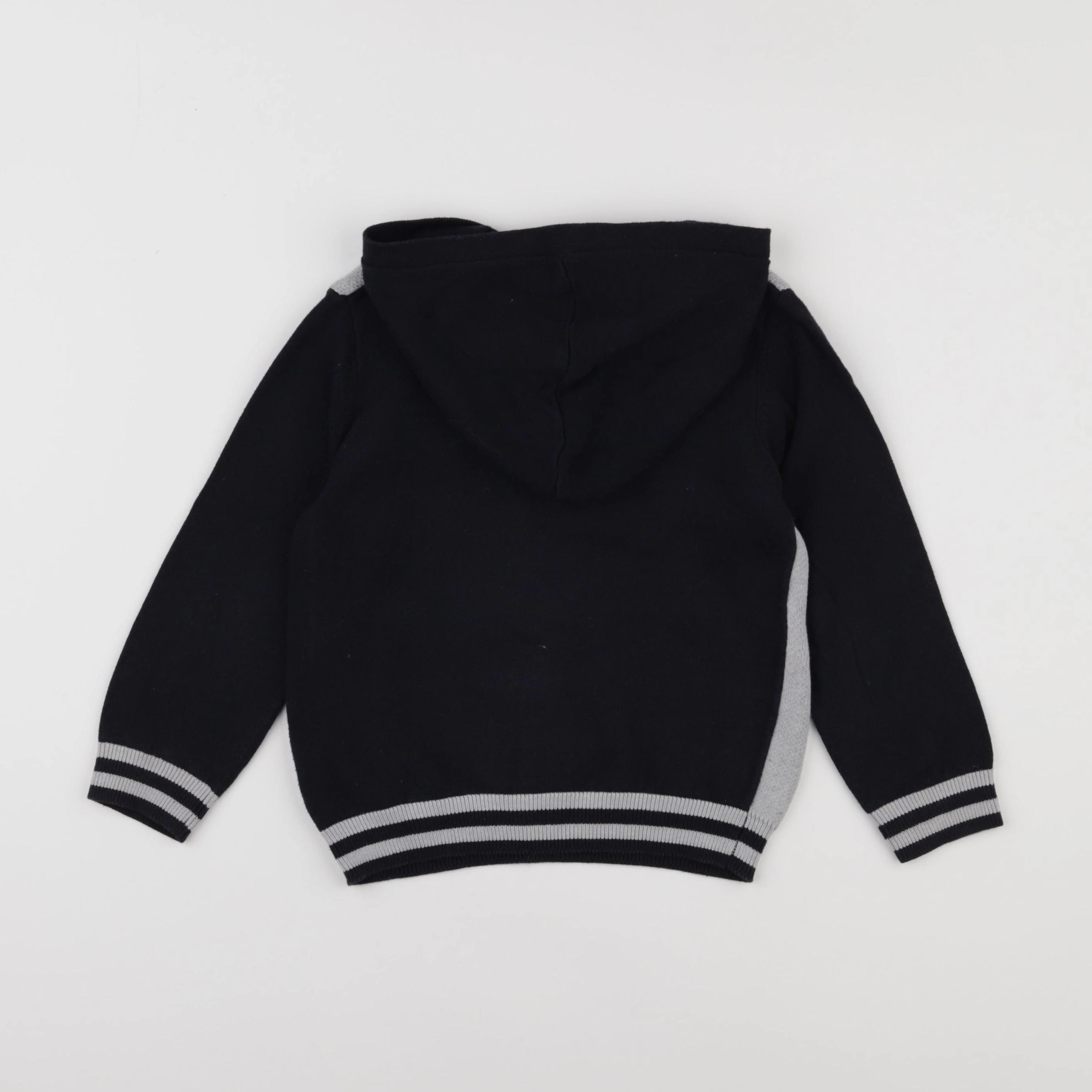 Storytelling - pull gris, bleu - 5 ans