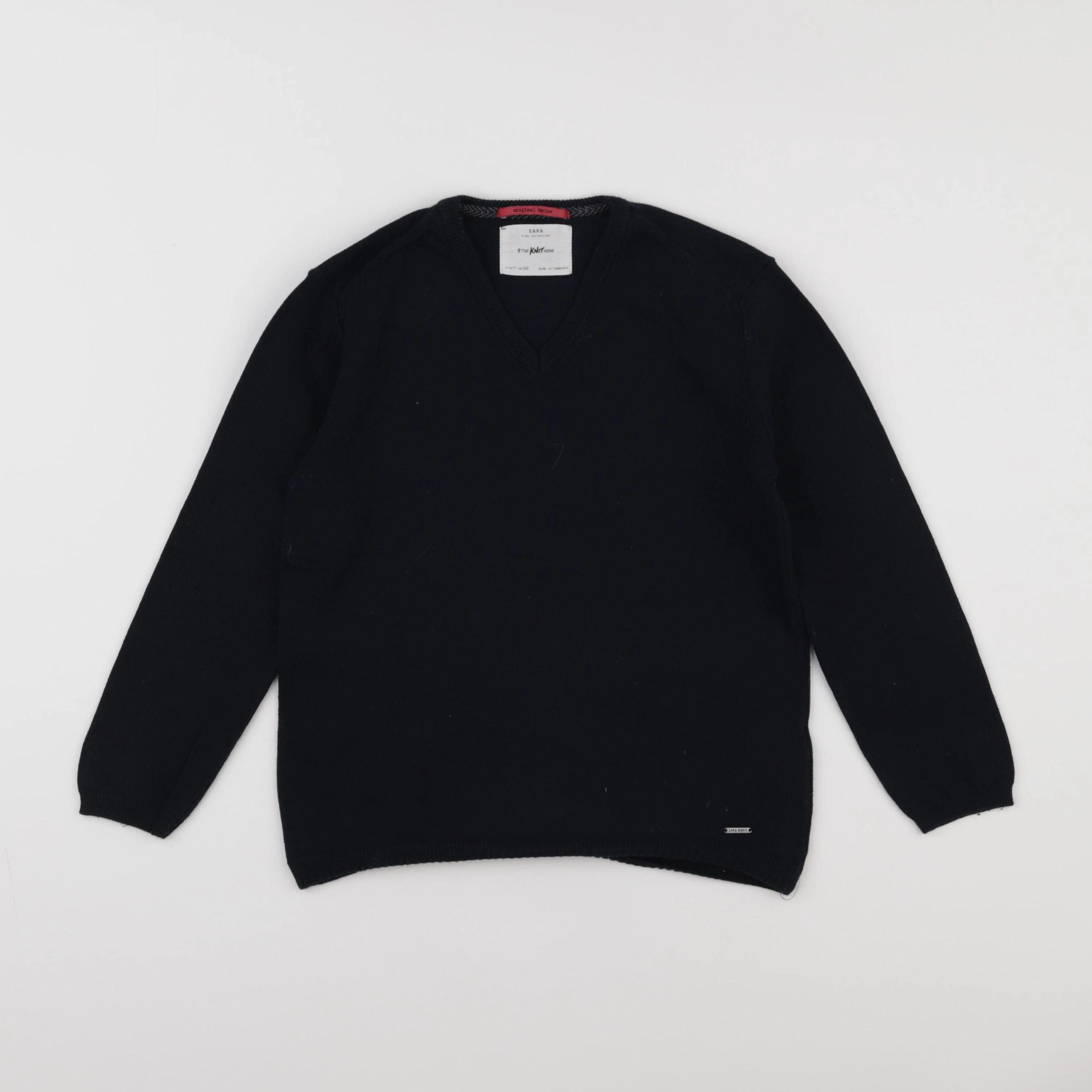 Zara - pull bleu - 7 ans