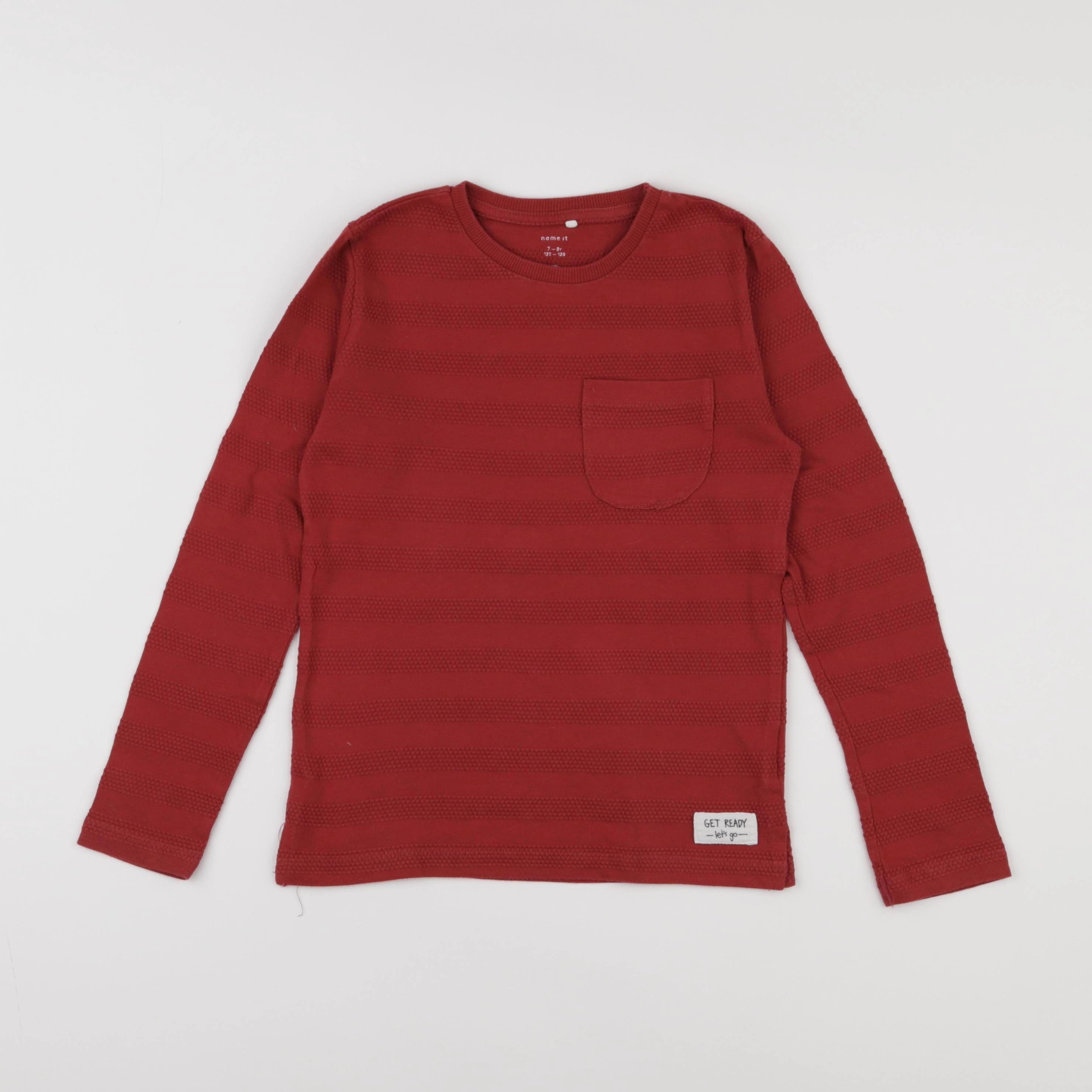 Name it - tee-shirt rouge - 7/8 ans