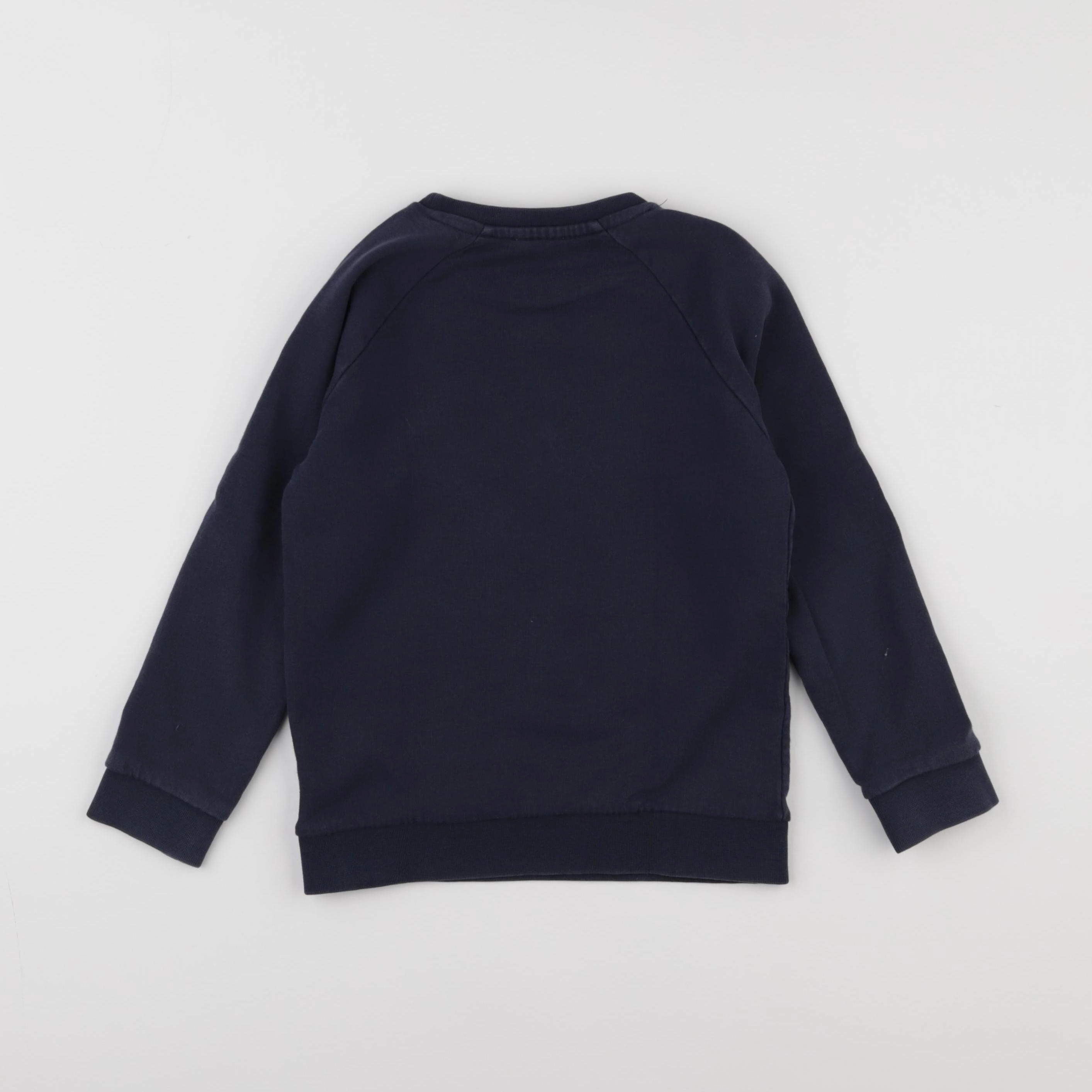 Little Cigogne - sweat bleu - 6 ans