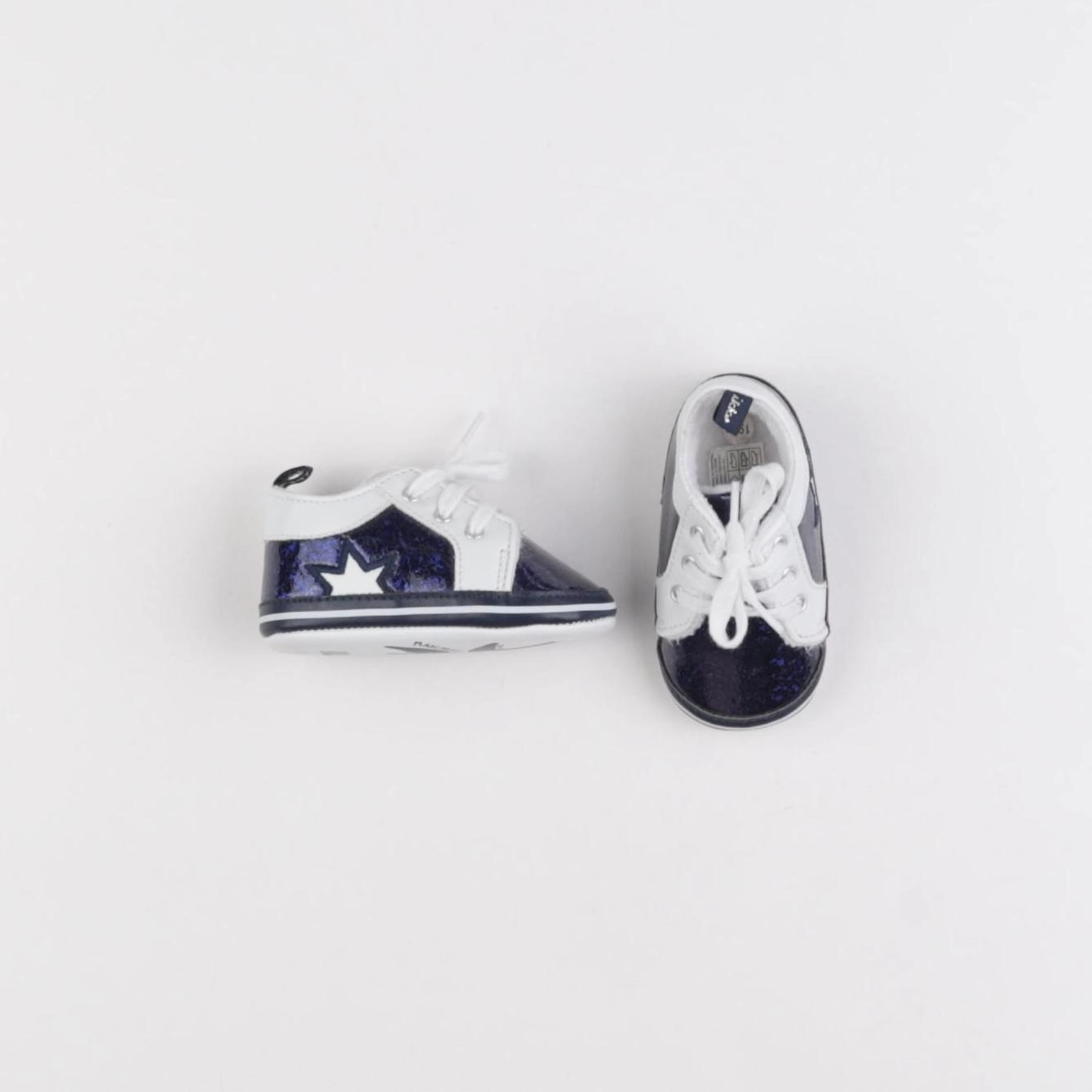 IKKS - chaussons bleu, blanc - pointure 19/20