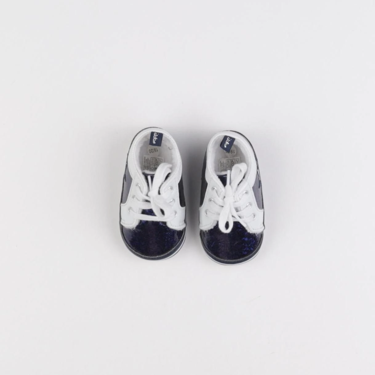 IKKS - chaussons bleu, blanc - pointure 19/20