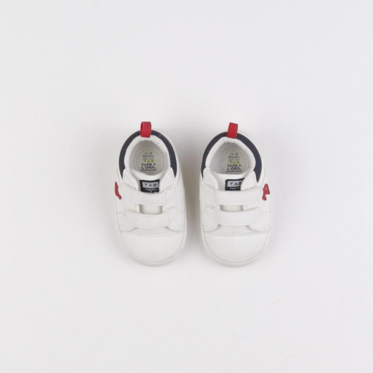 Tape à l'oeil - chaussons blanc - pointure 20/21