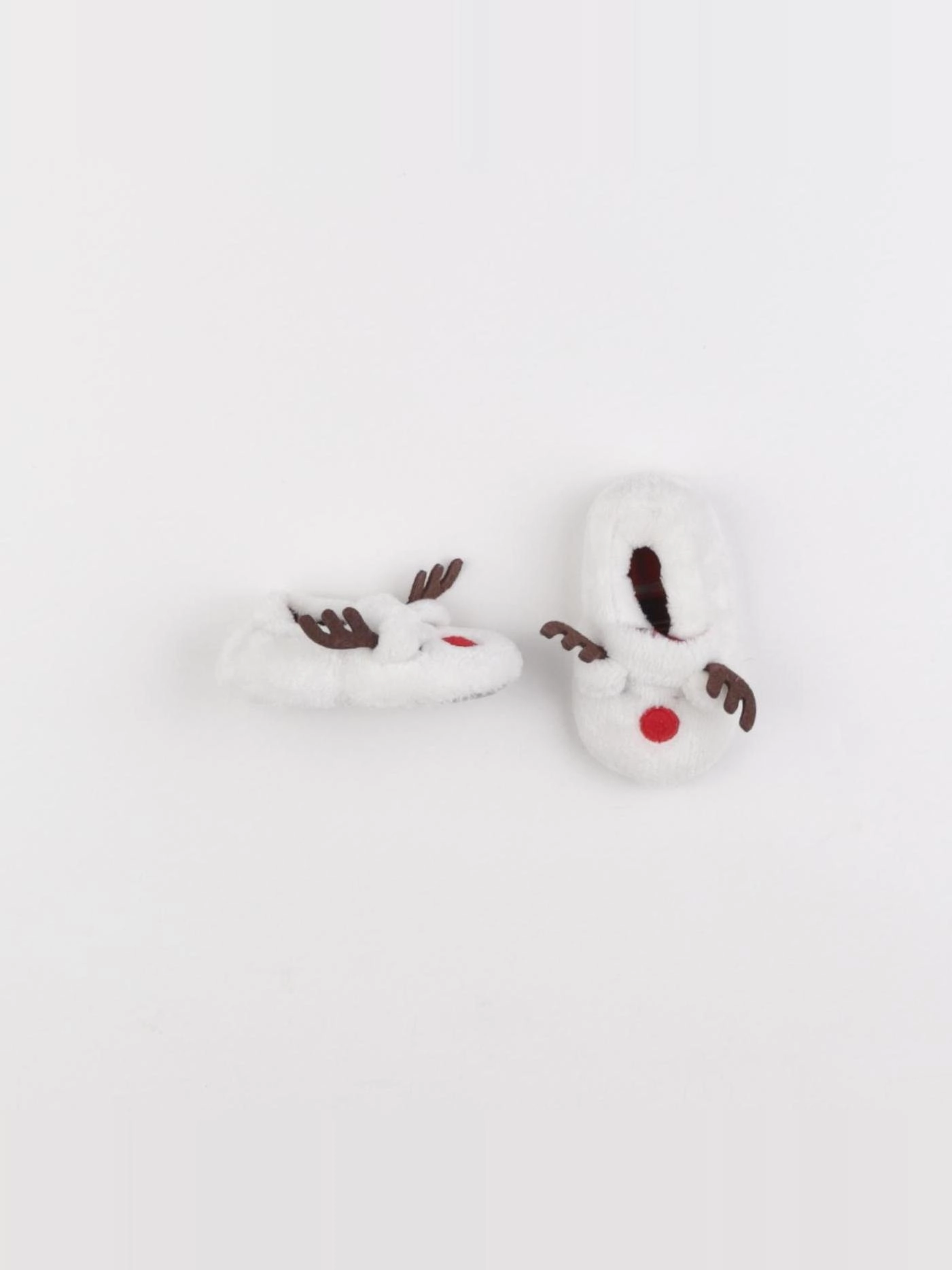 Vertbaudet - chaussons blanc - pointure 18/19