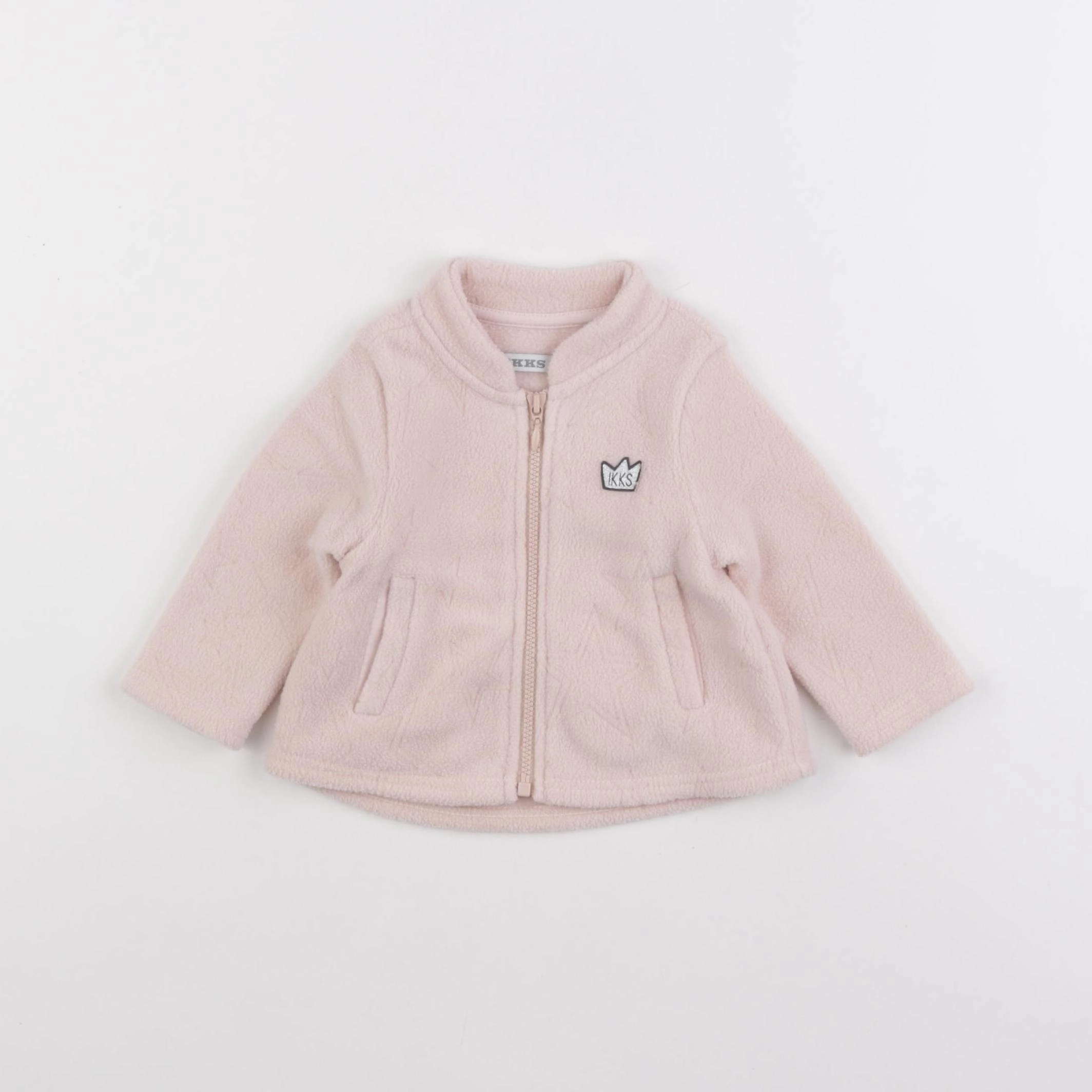 IKKS - polaire rose - 6 mois