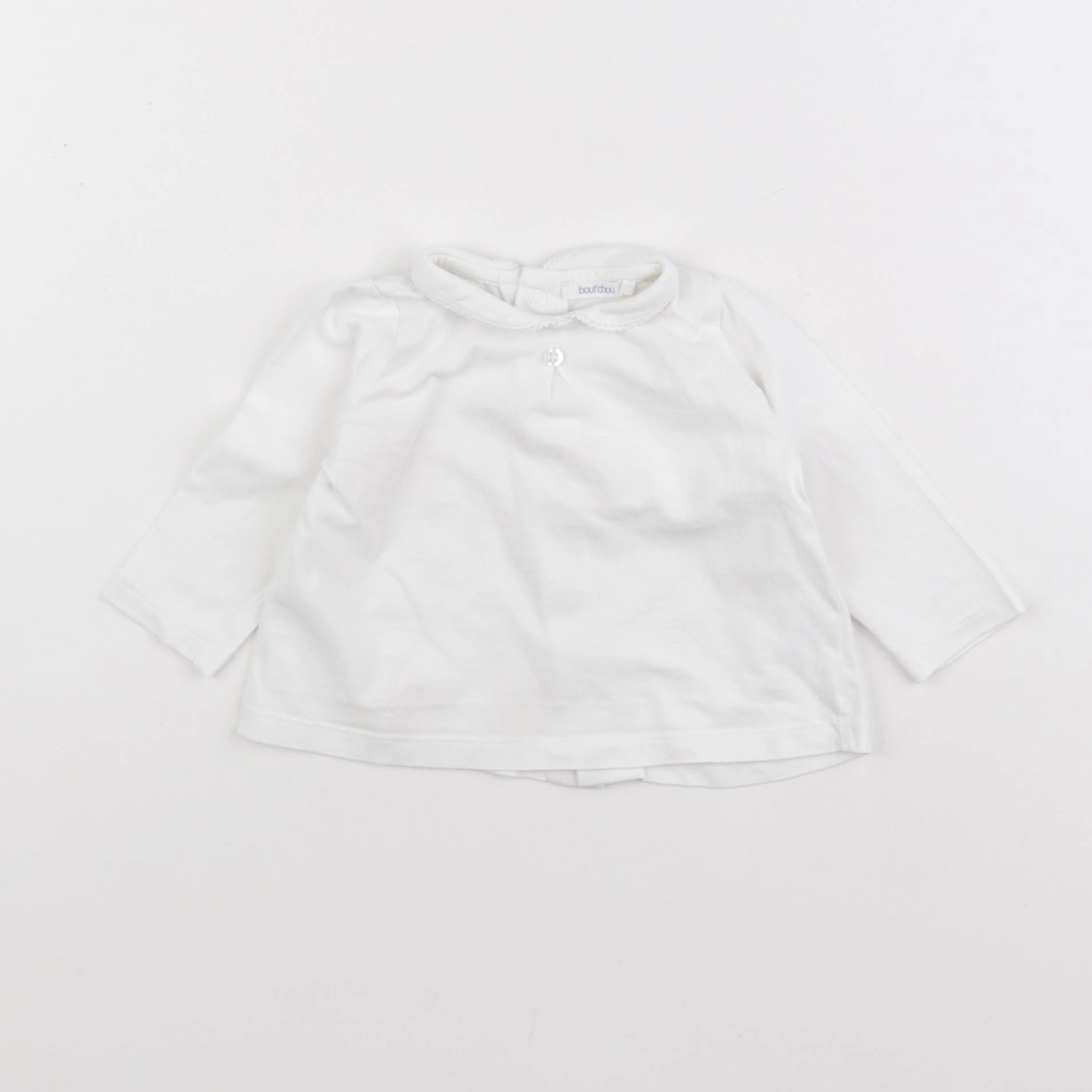 Boutchou - tee-shirt blanc - 6 mois