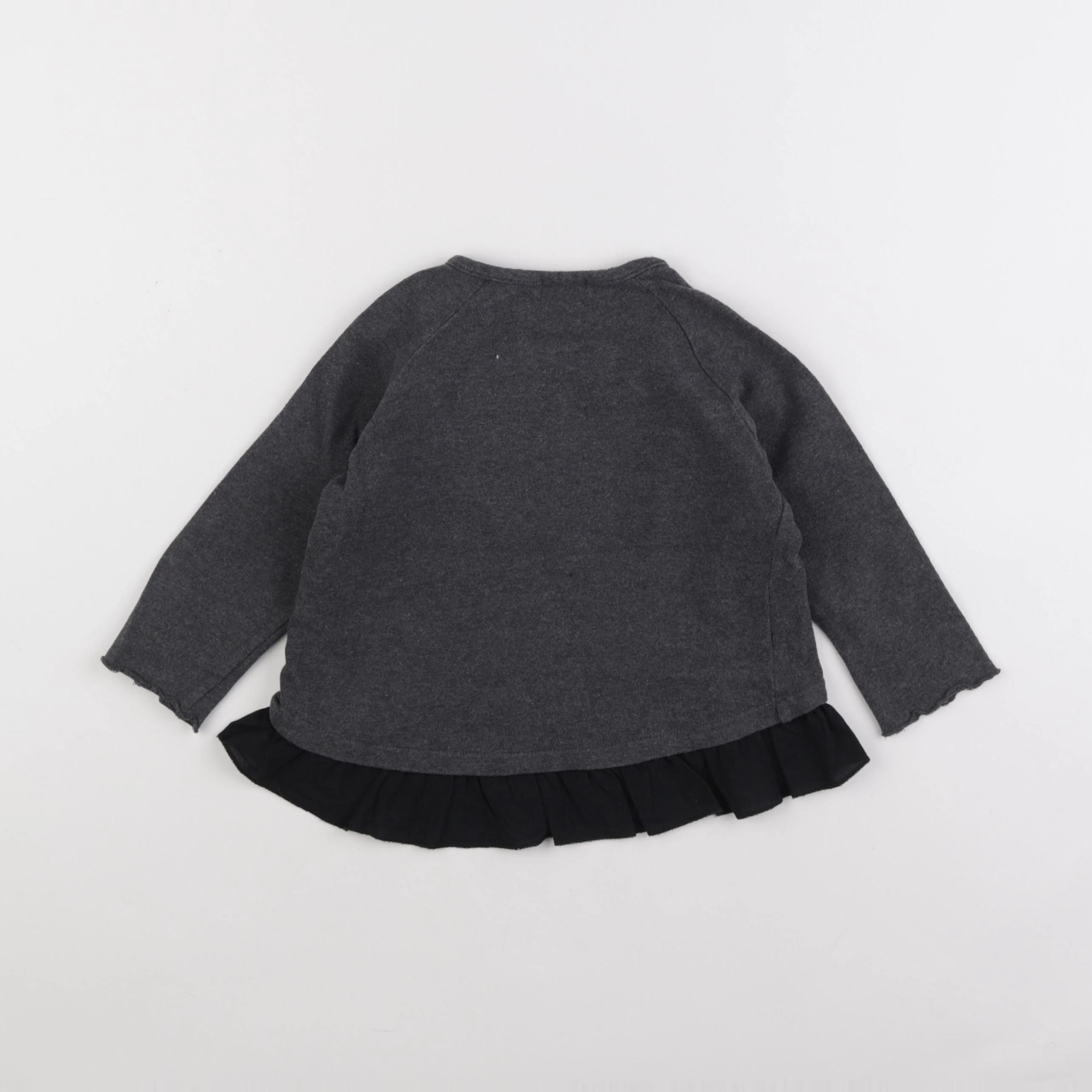 Play Up - sweat gris - 3 ans