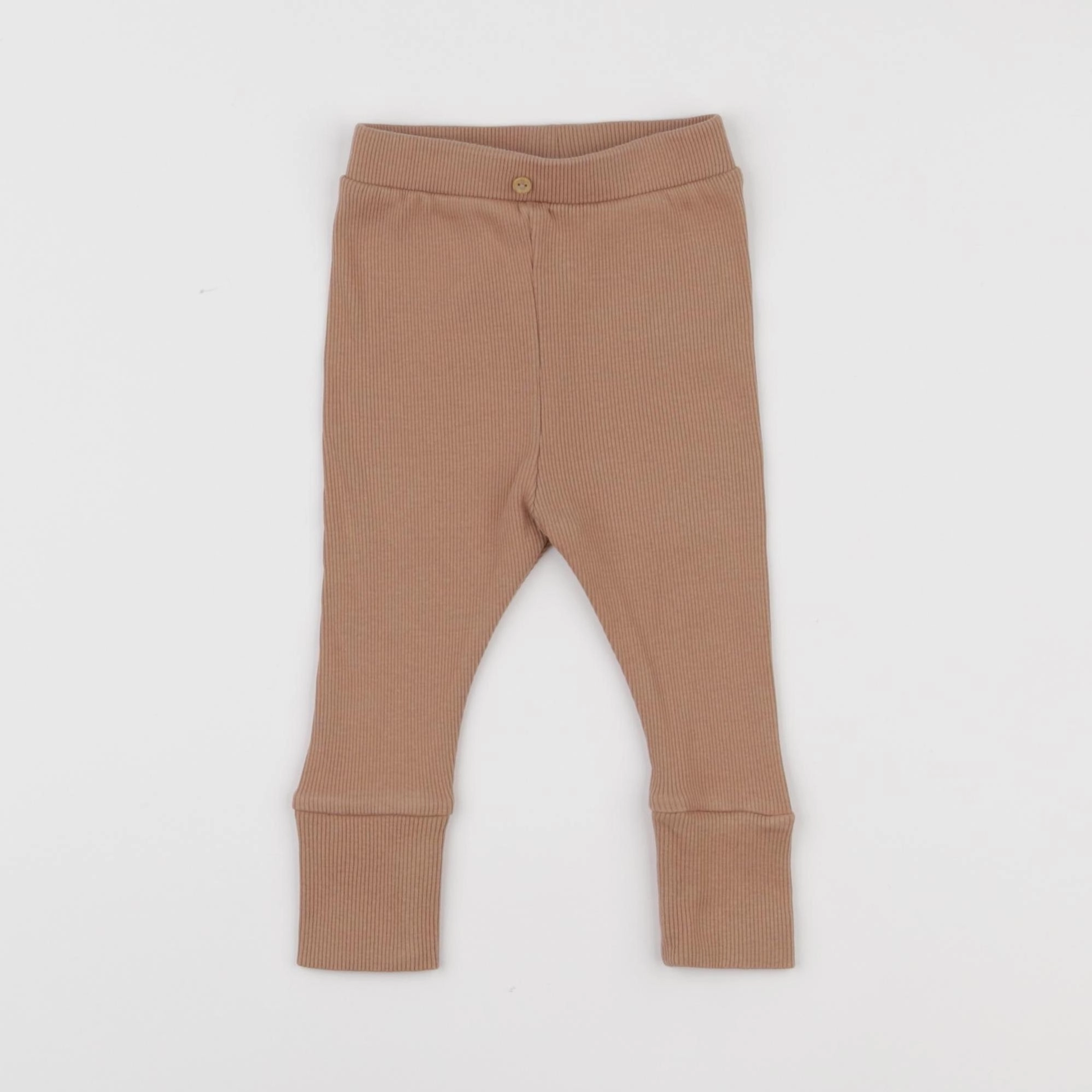Vertbaudet - legging marron - 6 mois