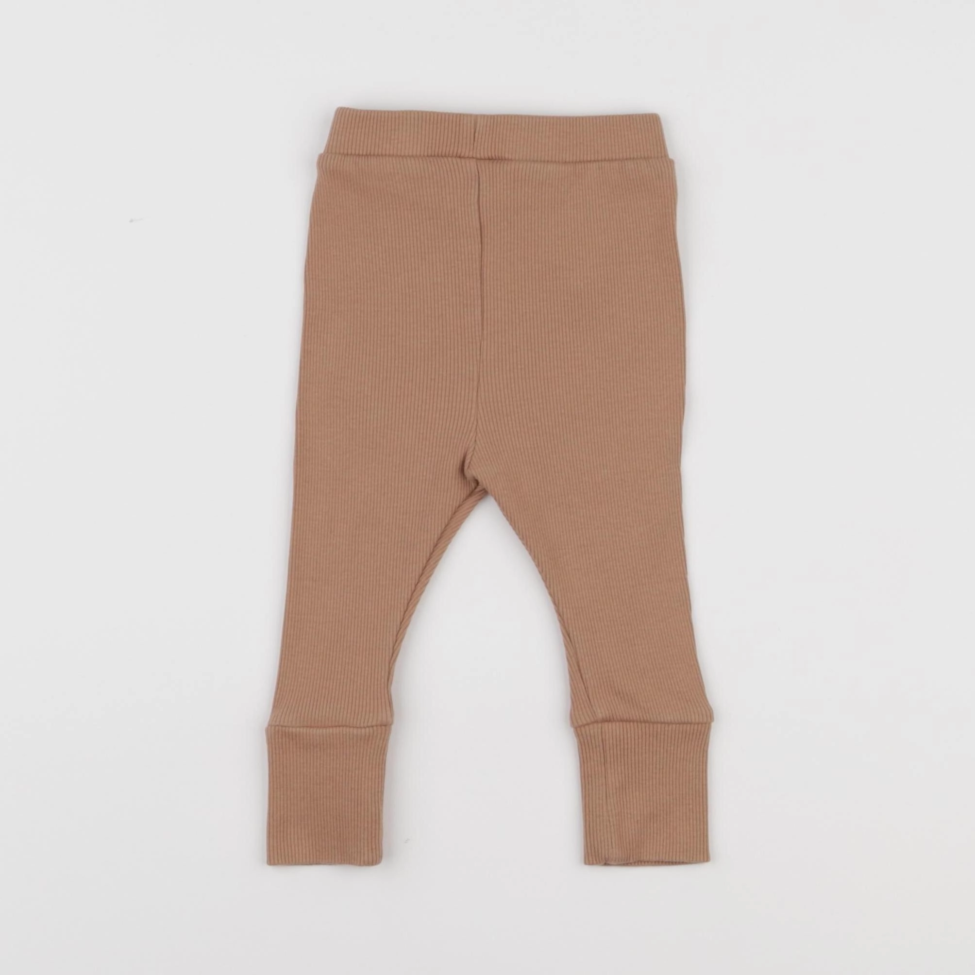 Vertbaudet - legging marron - 6 mois