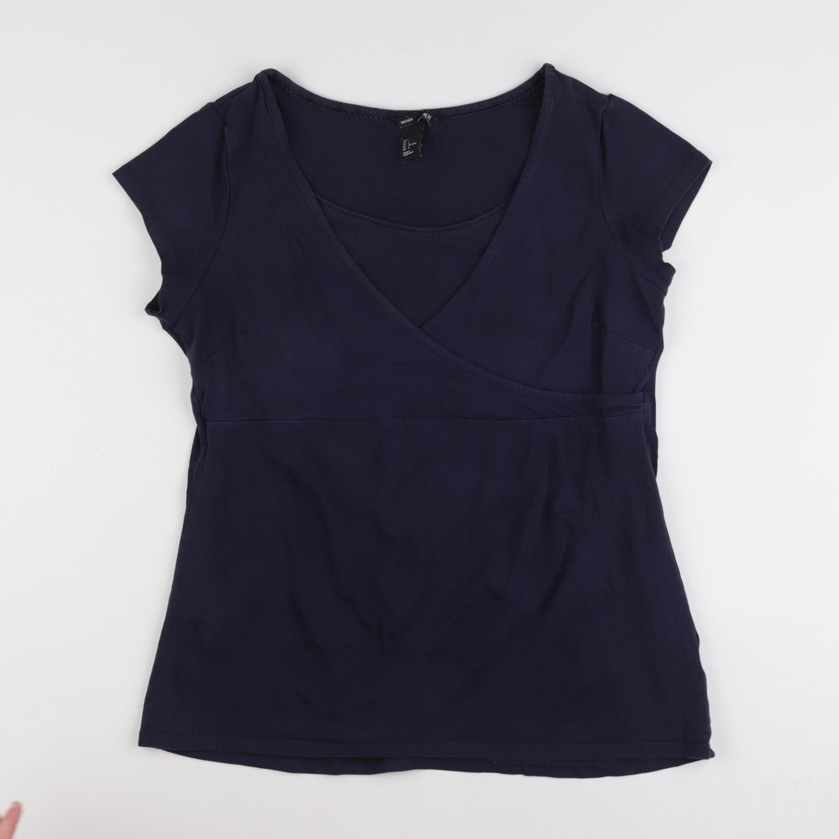 H&M - tee-shirt grossesse bleu - 40