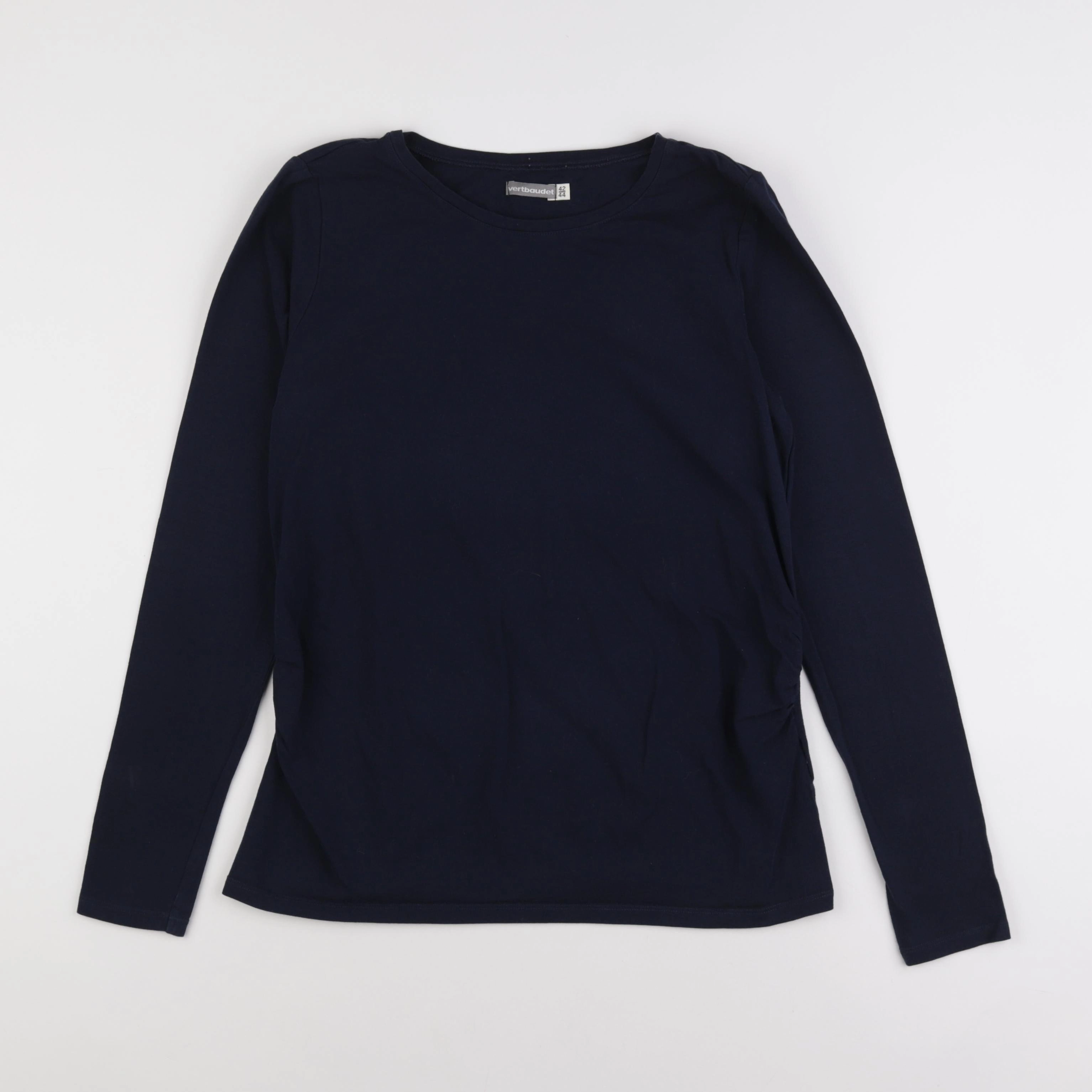 Vertbaudet - tee-shirt grossesse bleu - 42 à 44
