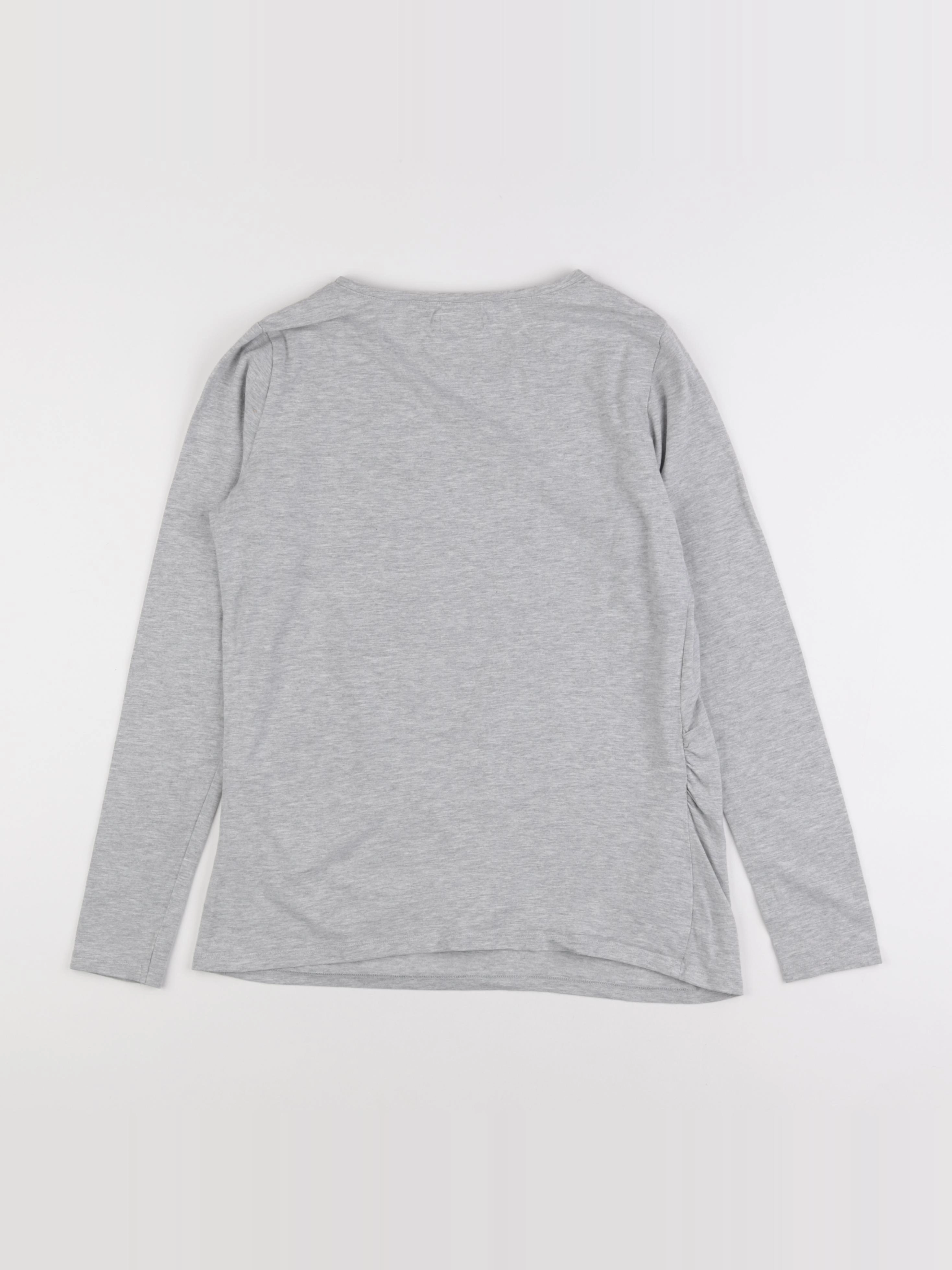 Vertbaudet - tee-shirt grossesse gris - 42 à 44