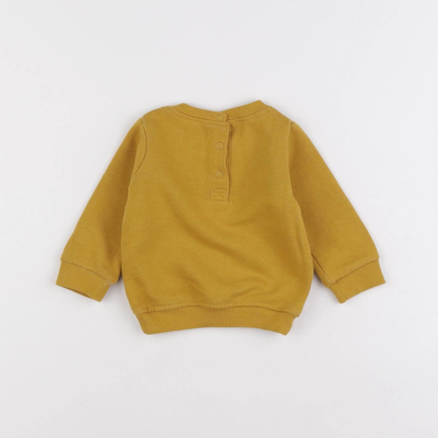 La Redoute - sweat jaune - 3 mois