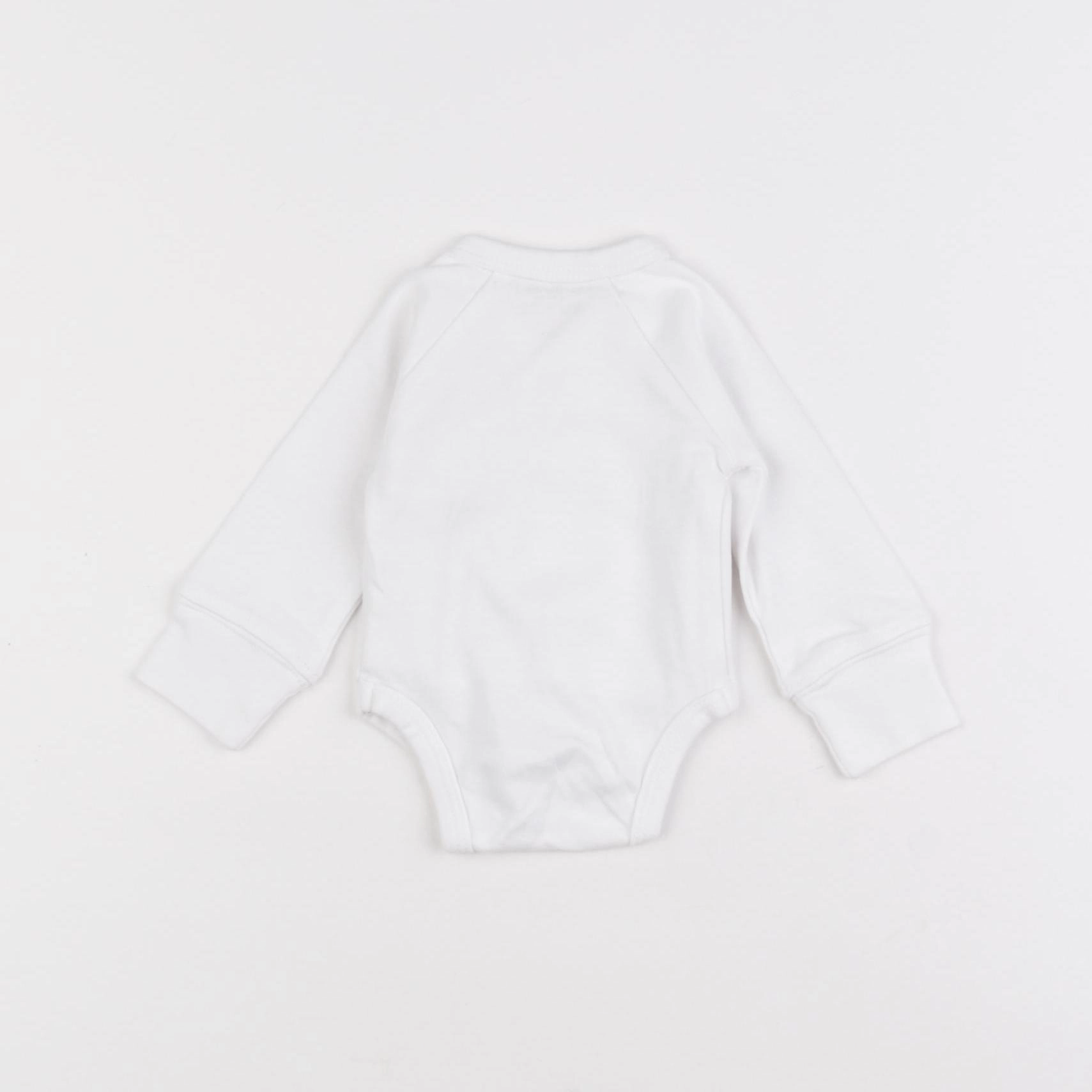 Vertbaudet - body blanc - 0 mois