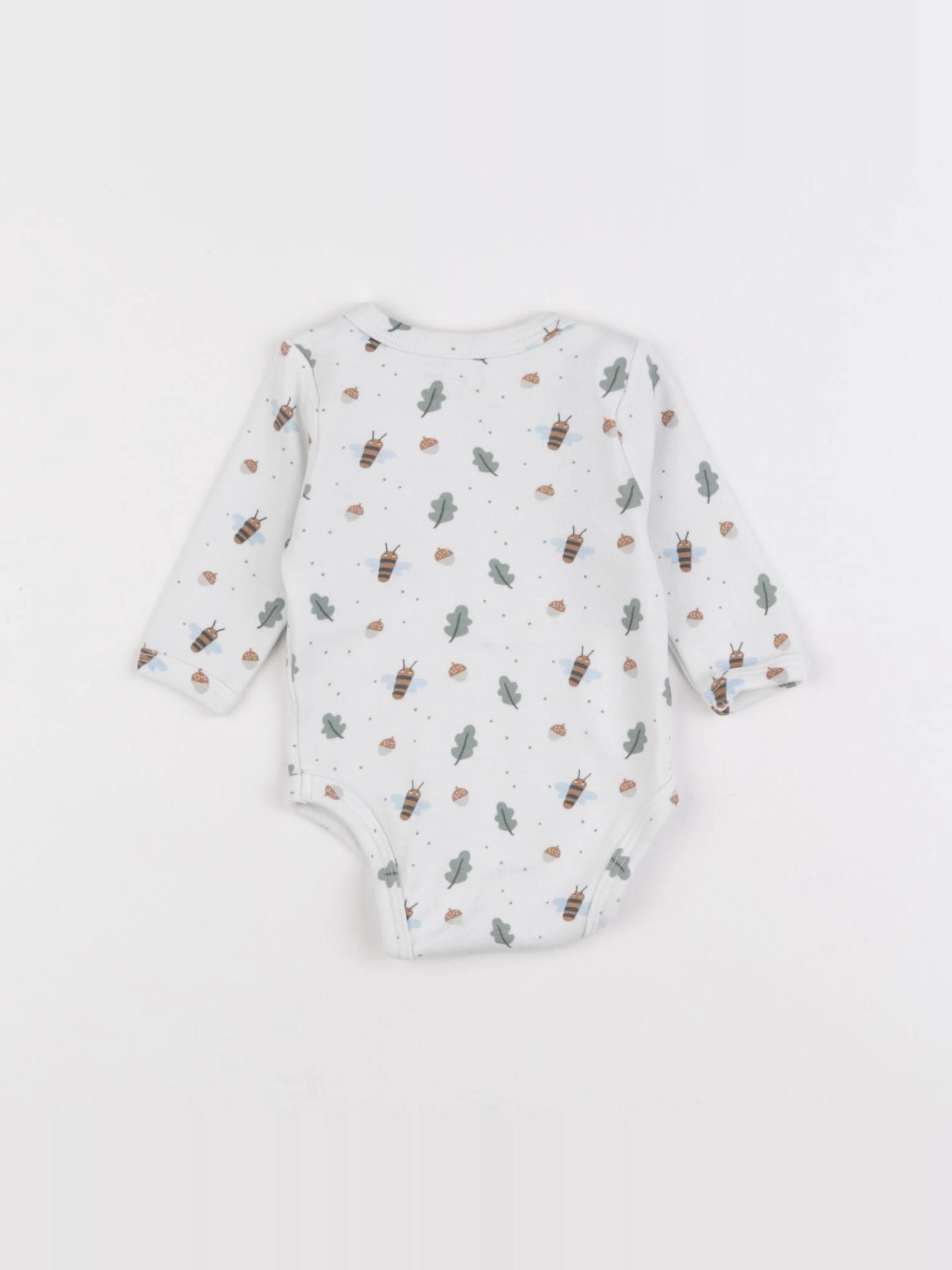 Vertbaudet - body blanc - 1 mois