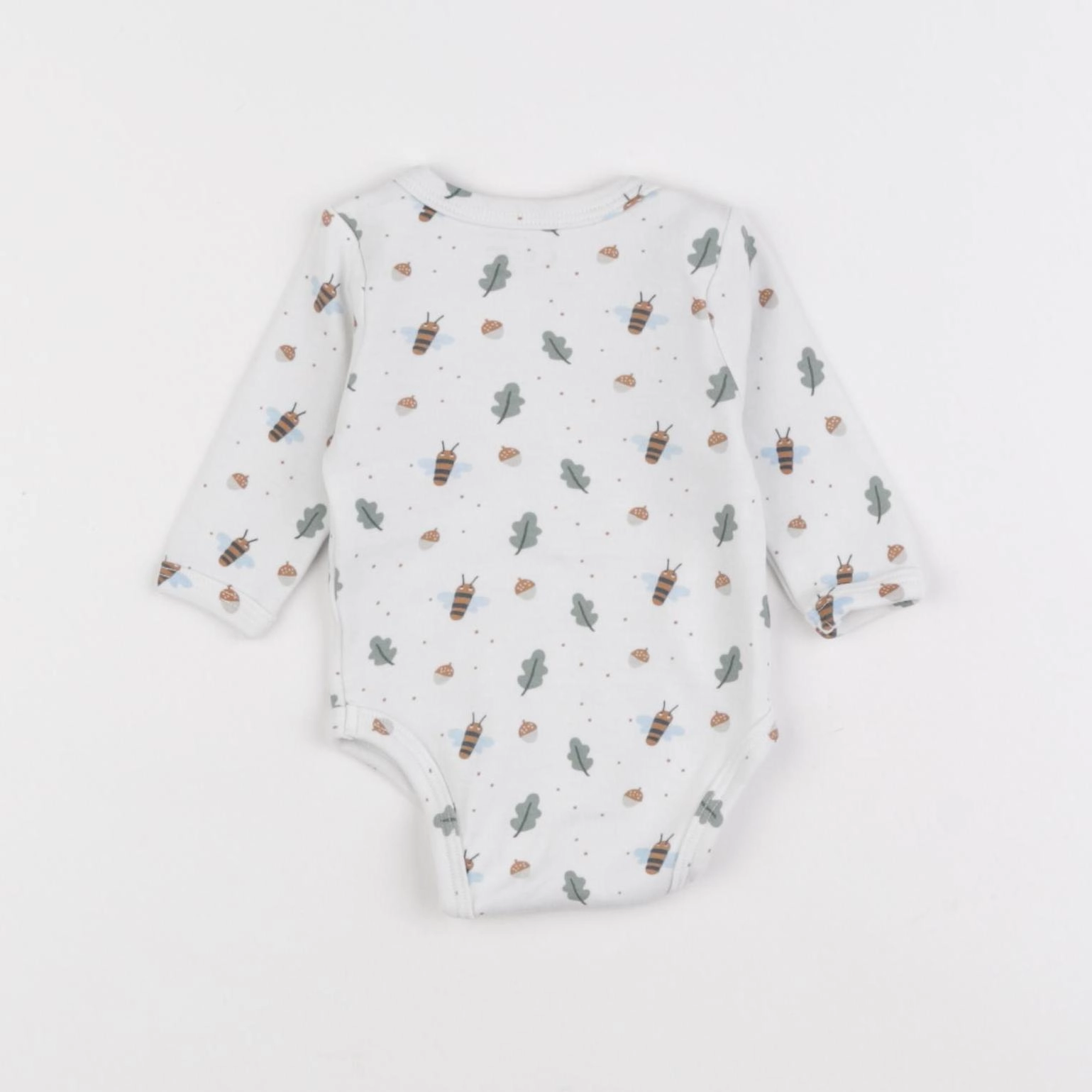Vertbaudet - body blanc - 1 mois