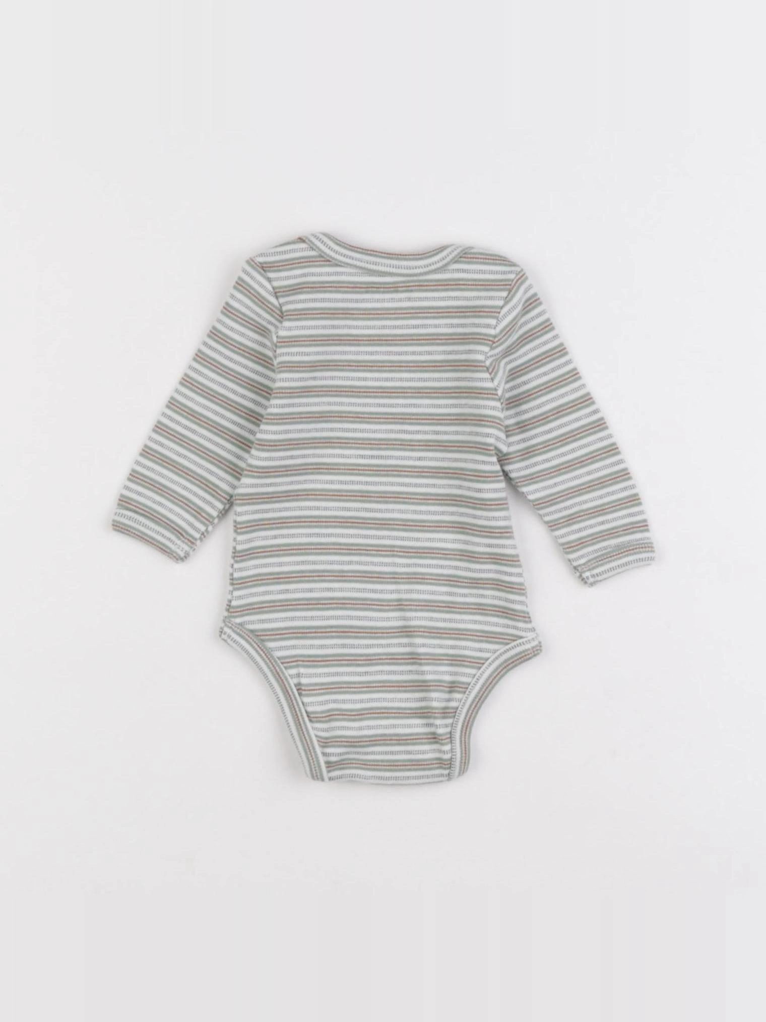 Vertbaudet - body vert - 1 mois